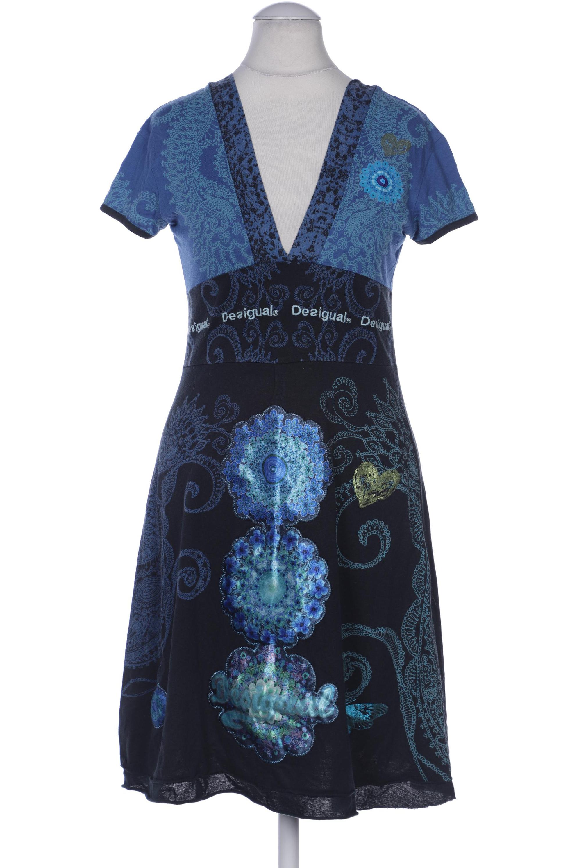 

Desigual Damen Kleid, blau, Gr. 34