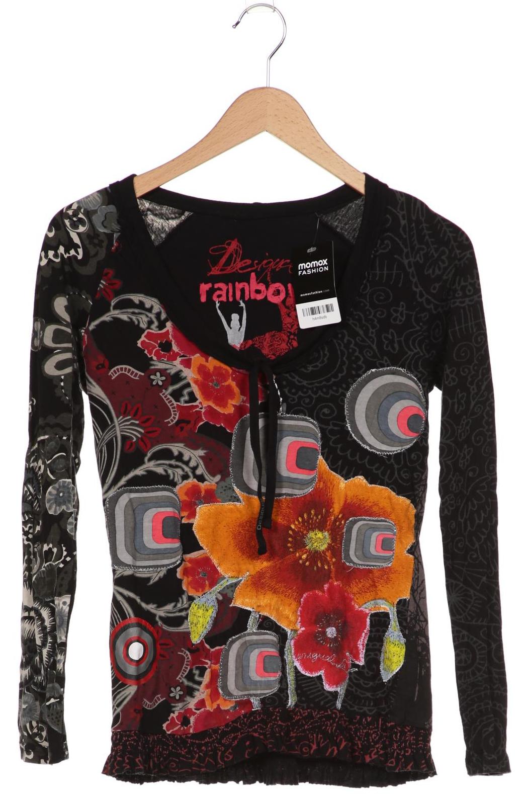 

Desigual Damen Langarmshirt, mehrfarbig, Gr. 38