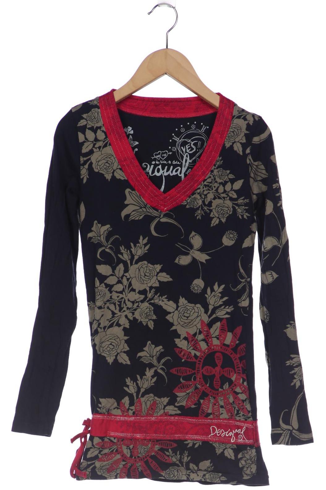 

Desigual Damen Langarmshirt, marineblau