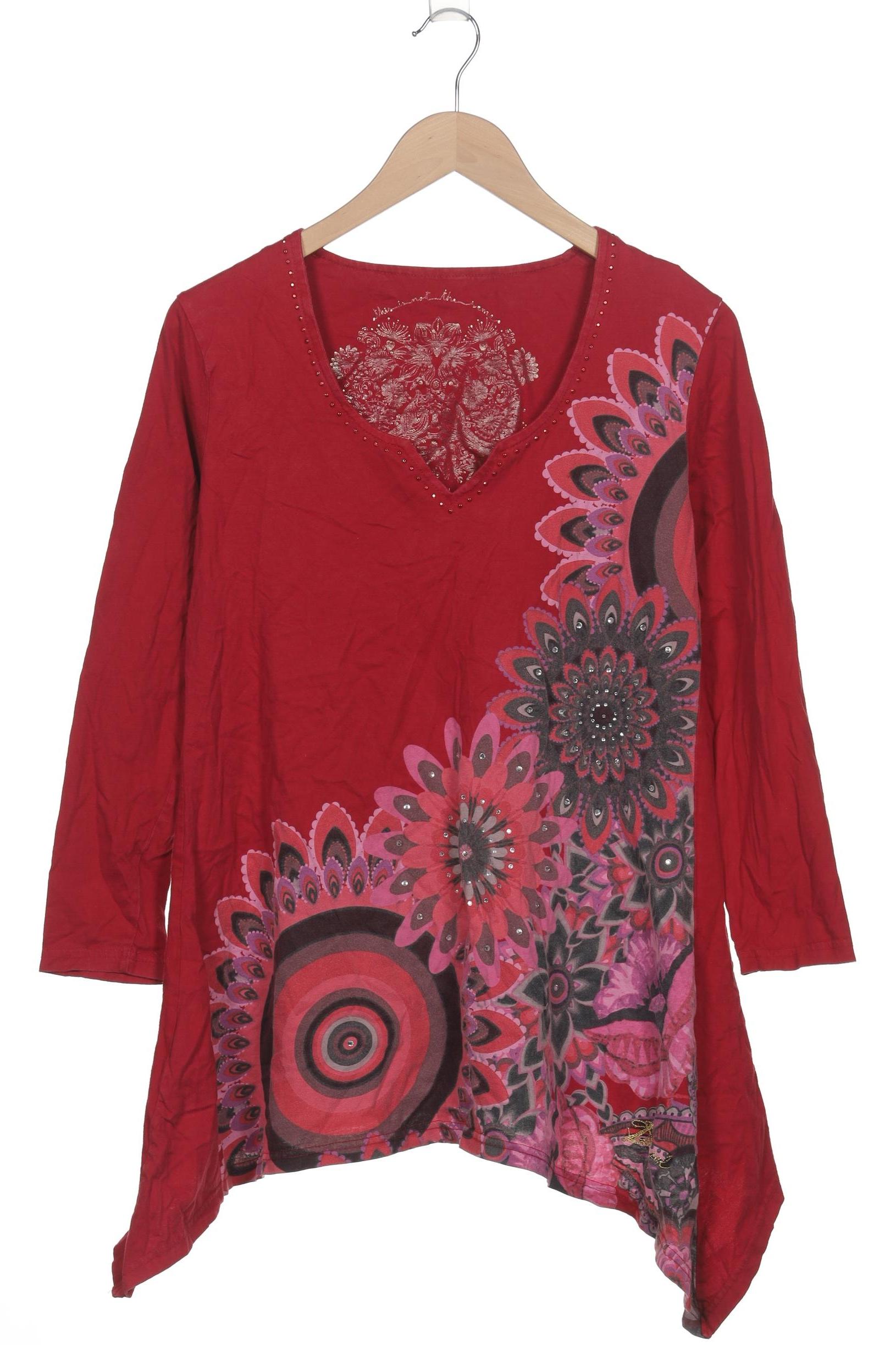 

Desigual Damen Langarmshirt, rot, Gr. 44