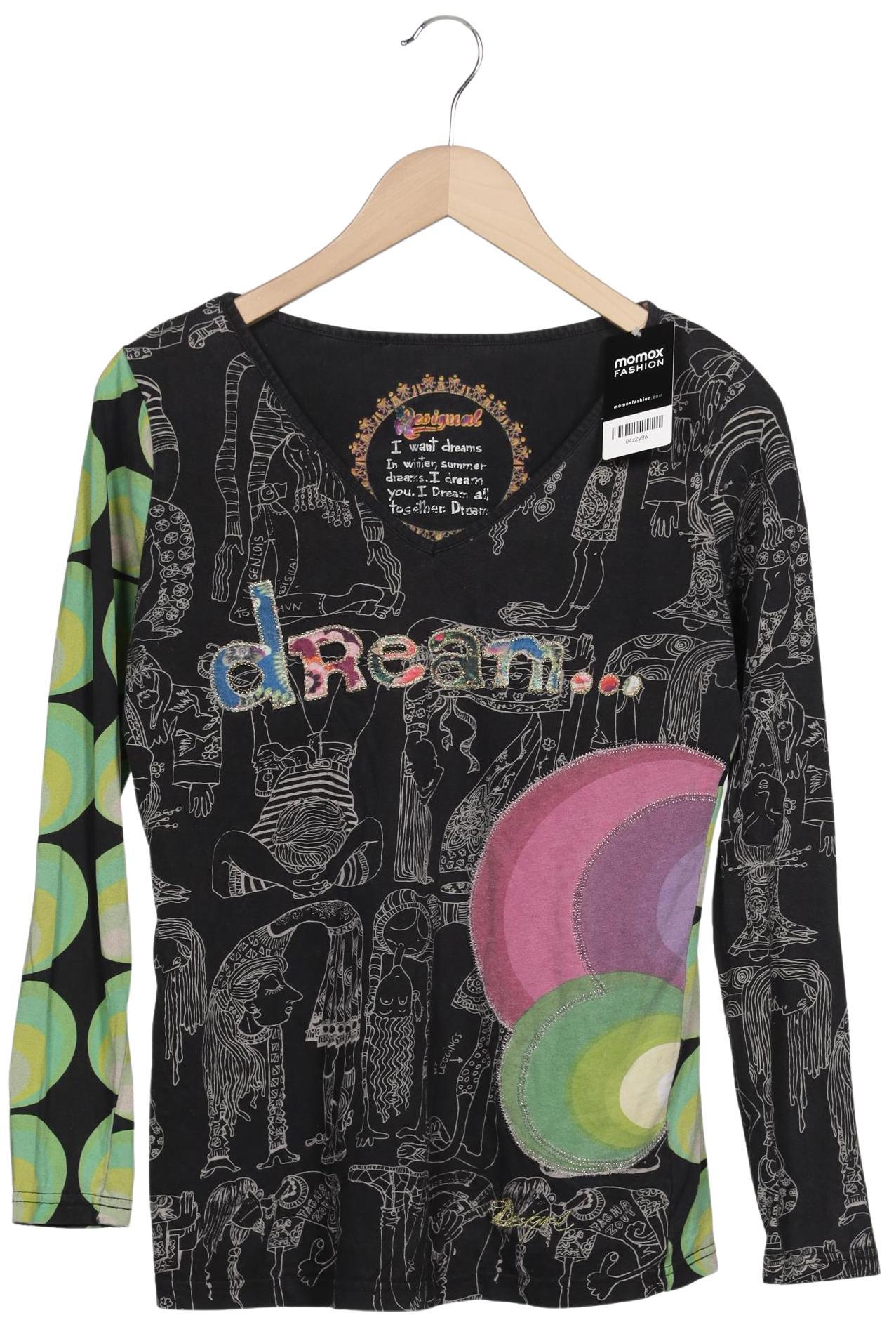 

Desigual Damen Langarmshirt, mehrfarbig, Gr. 42