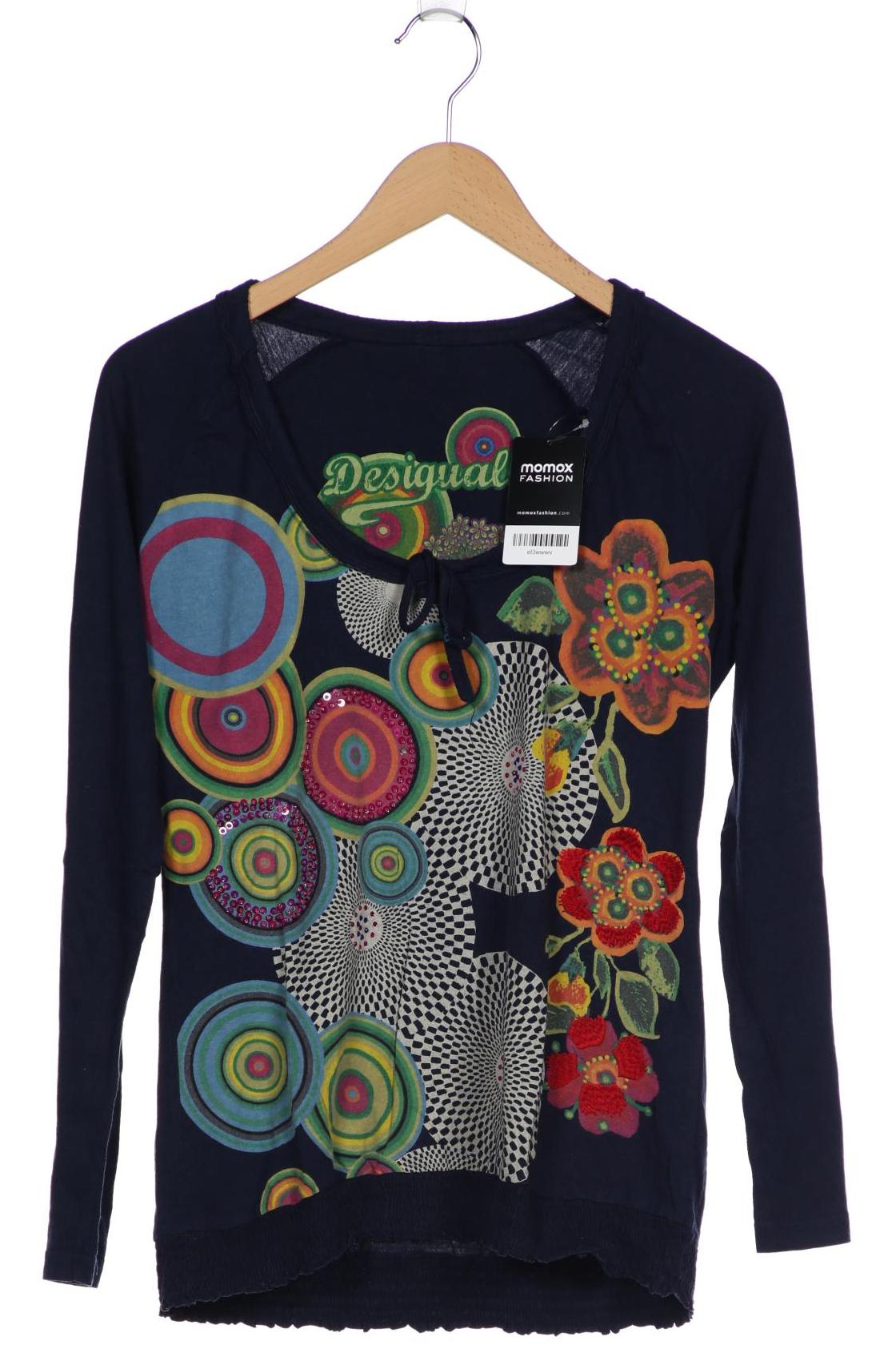 

Desigual Damen Langarmshirt, marineblau