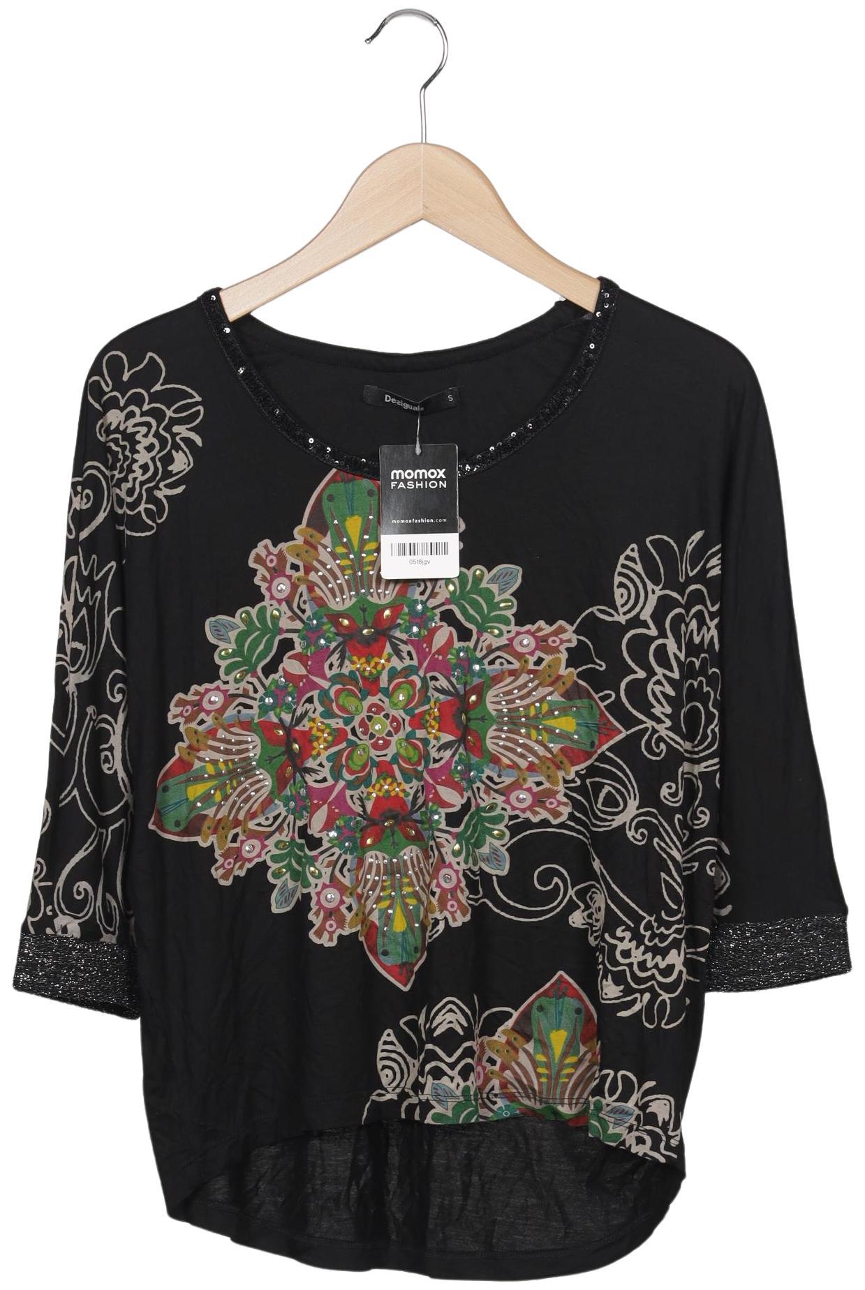 

Desigual Damen Langarmshirt, schwarz, Gr. 36