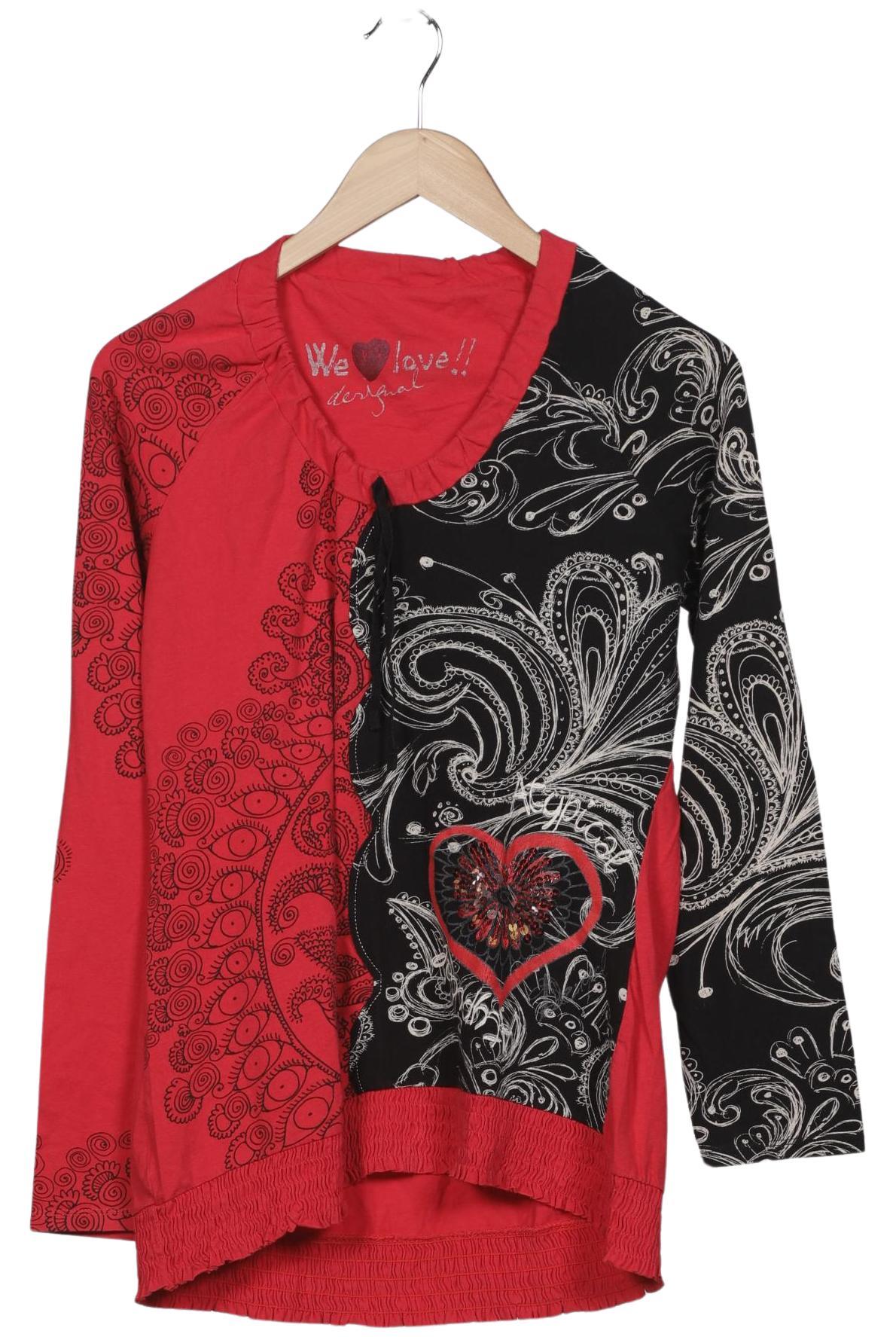 

Desigual Damen Langarmshirt, mehrfarbig, Gr. 46