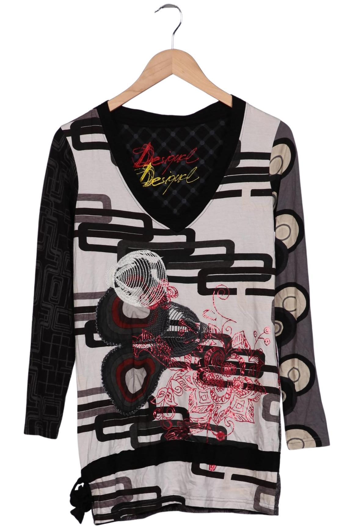 

Desigual Damen Langarmshirt, mehrfarbig, Gr. 44