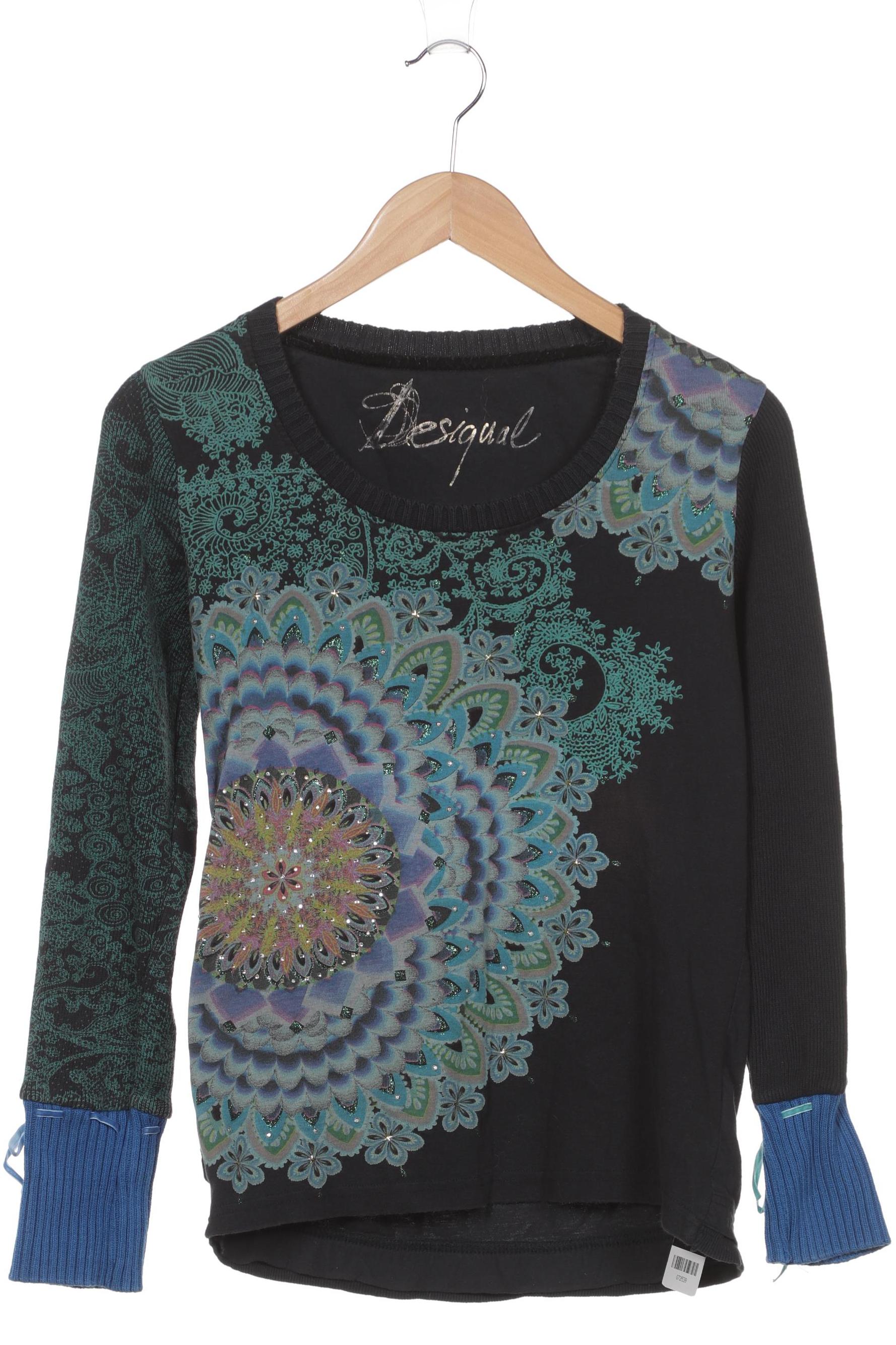 

Desigual Damen Langarmshirt, schwarz, Gr. 42