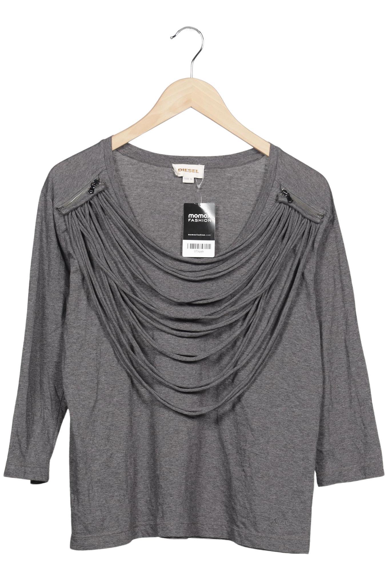 

Desigual Damen Langarmshirt, grau, Gr. 42