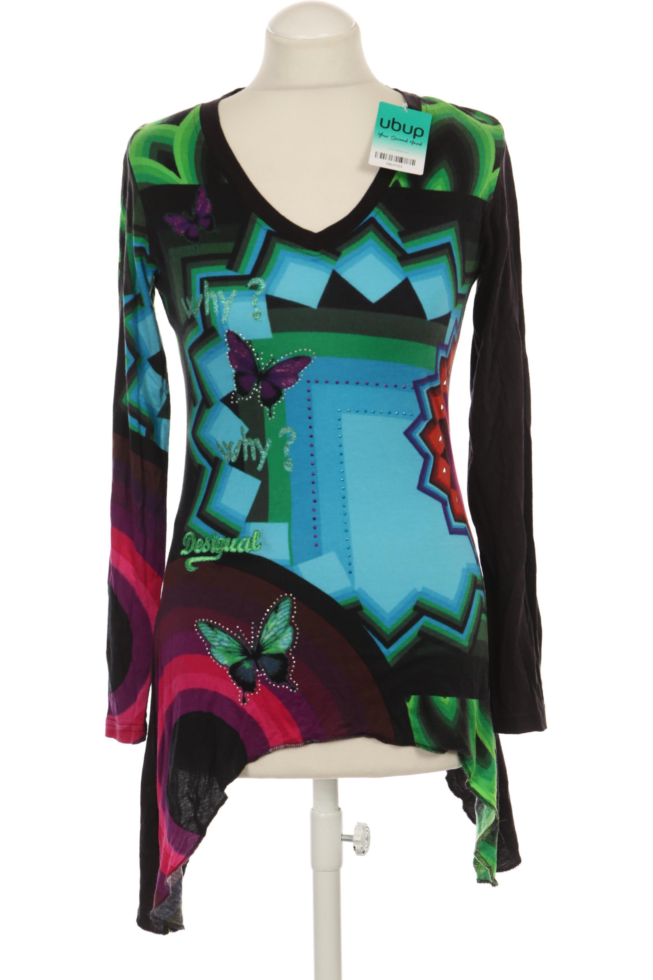 

Desigual Damen Langarmshirt, schwarz, Gr.