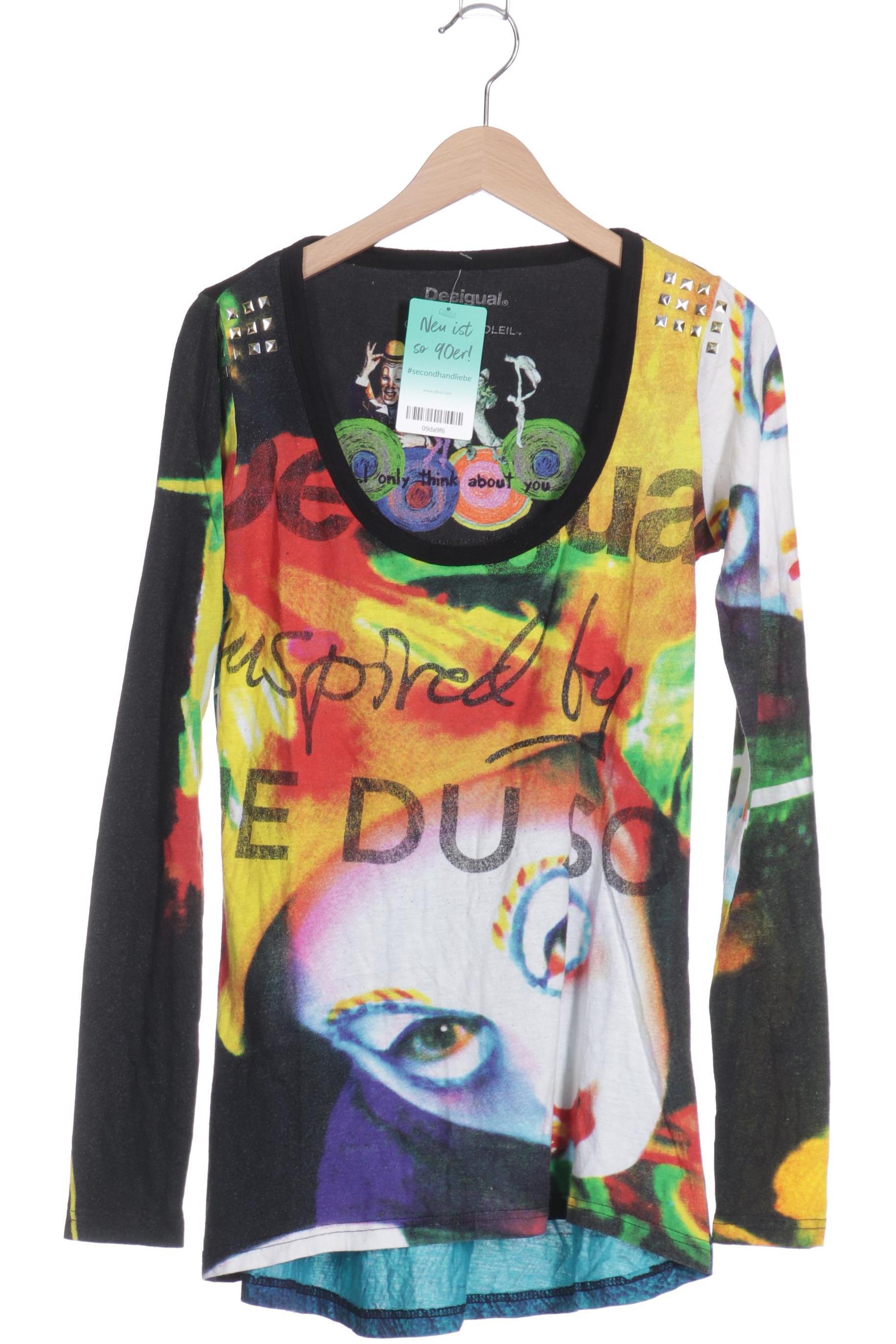 

Desigual Damen Langarmshirt, mehrfarbig, Gr.
