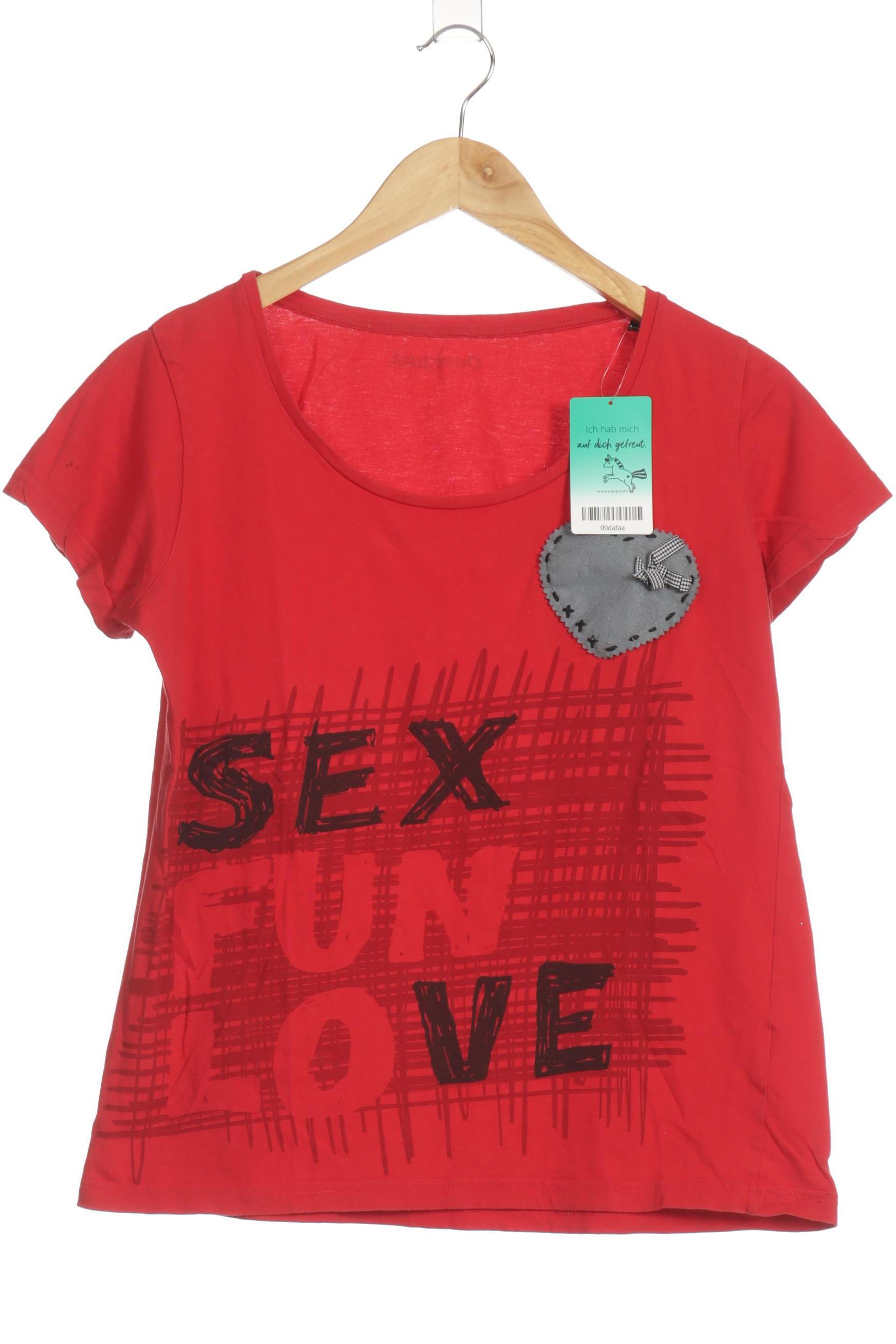 

Desigual Damen T-Shirt, rot, Gr.