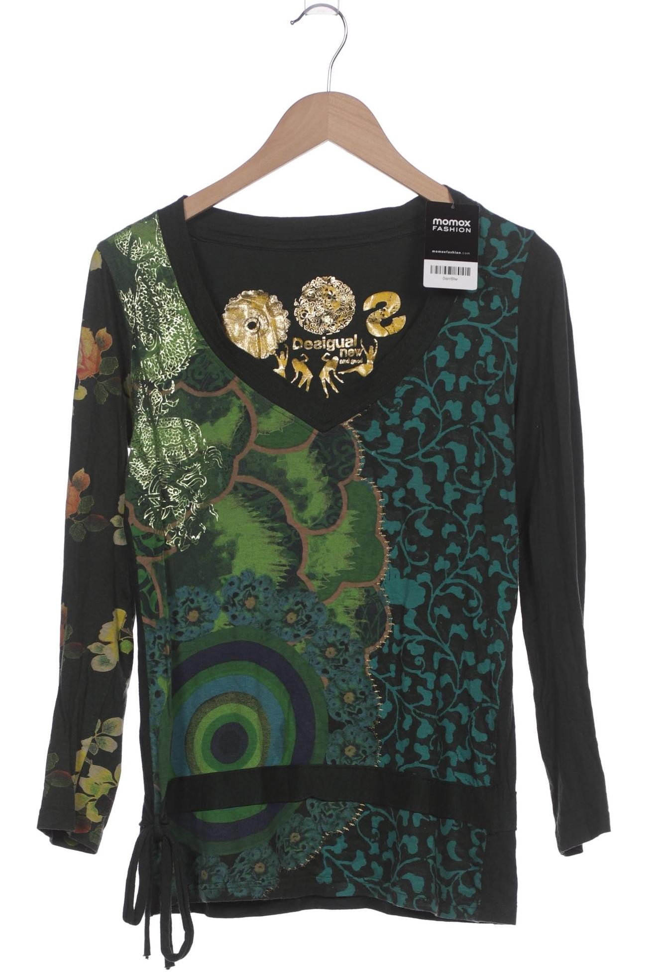 

Desigual Damen Langarmshirt, grün, Gr. 42