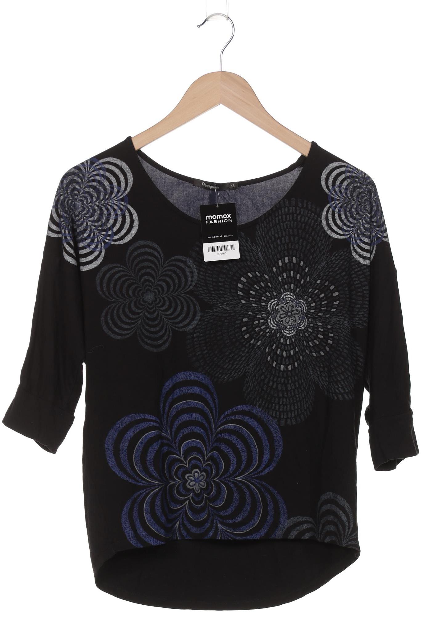 

Desigual Damen Langarmshirt, schwarz, Gr. 34