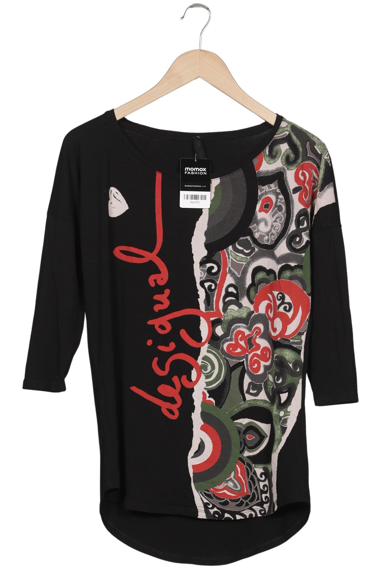 

Desigual Damen Langarmshirt, schwarz, Gr. 36