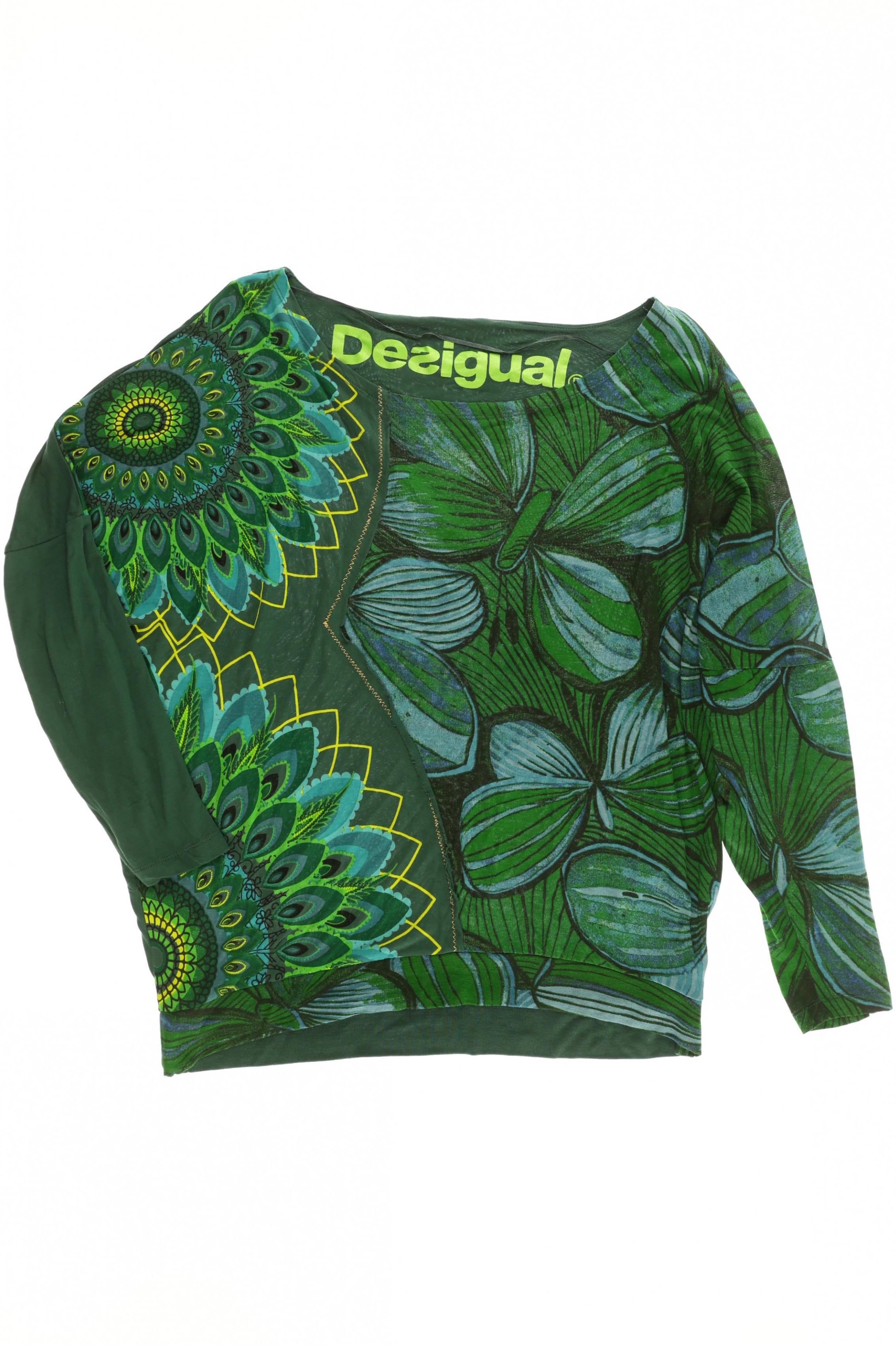 

Desigual Damen Langarmshirt, grün, Gr.