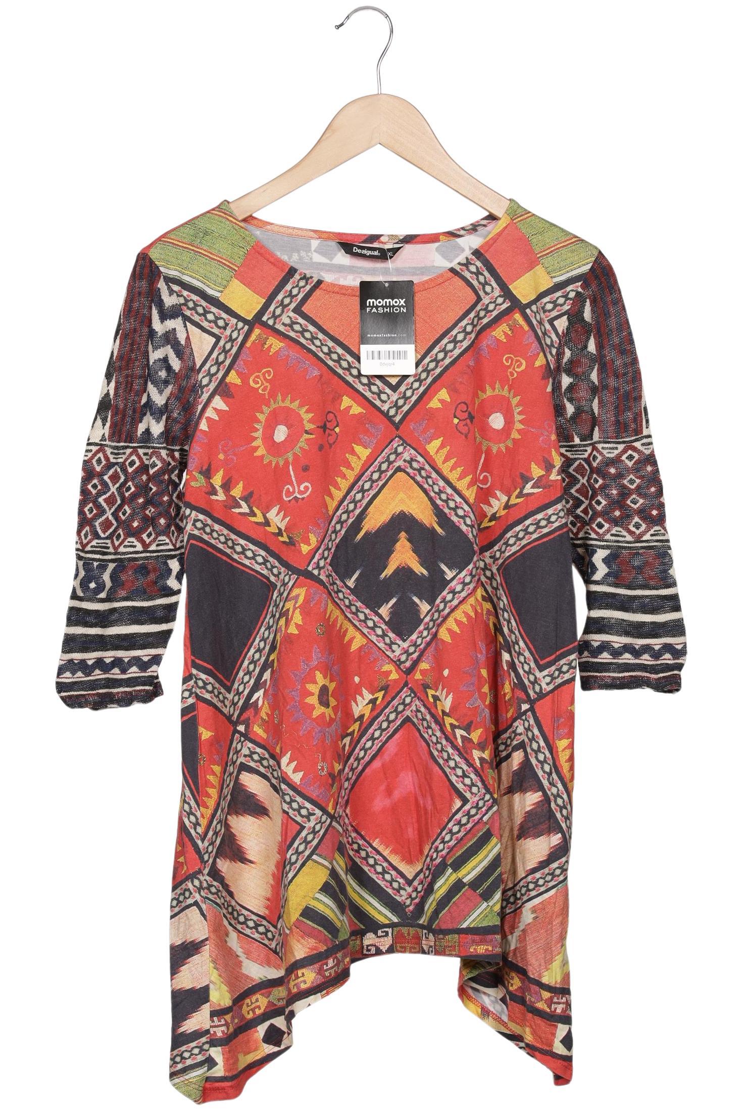 

Desigual Damen Langarmshirt, mehrfarbig, Gr. 44