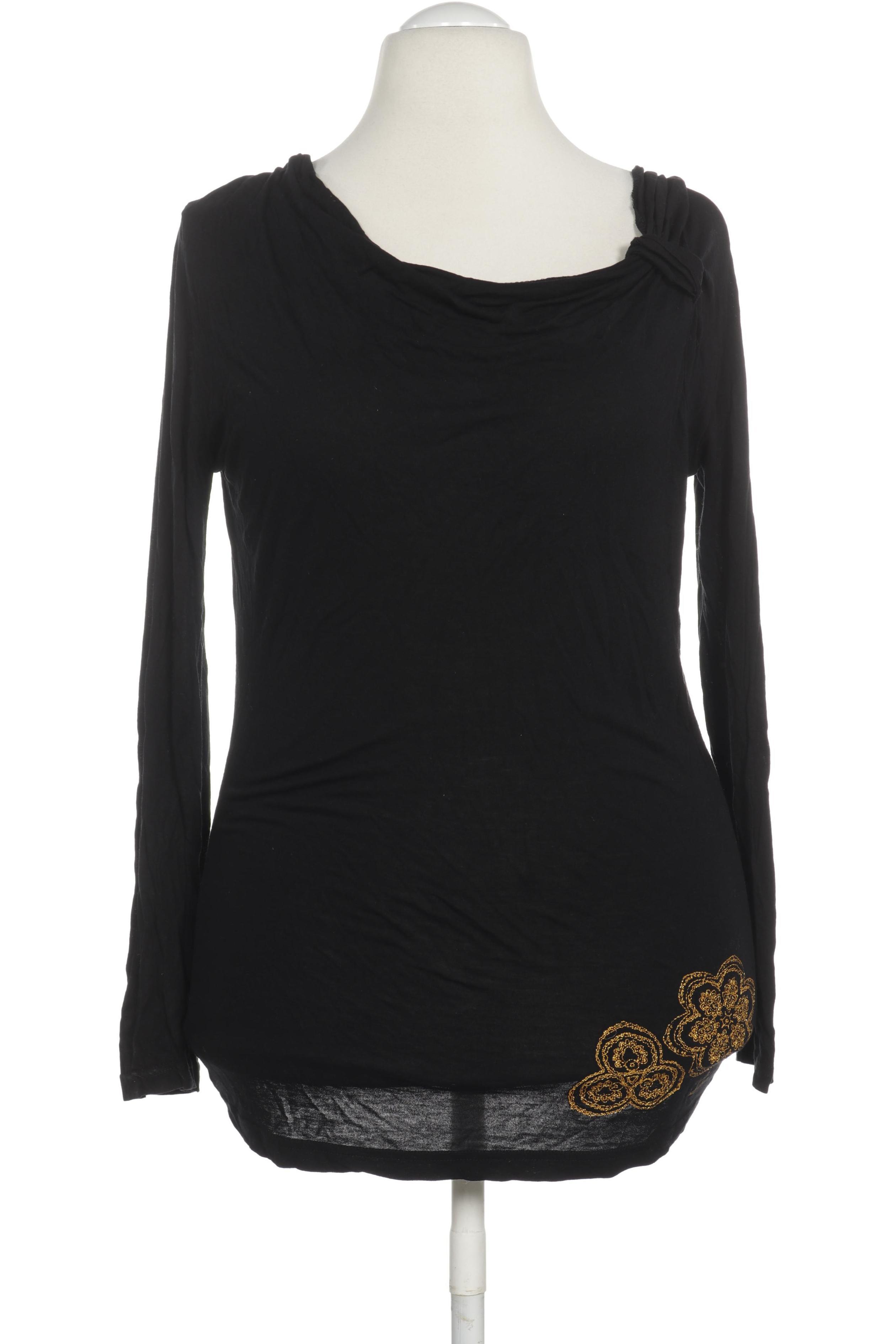 

Desigual Damen Langarmshirt, schwarz, Gr.
