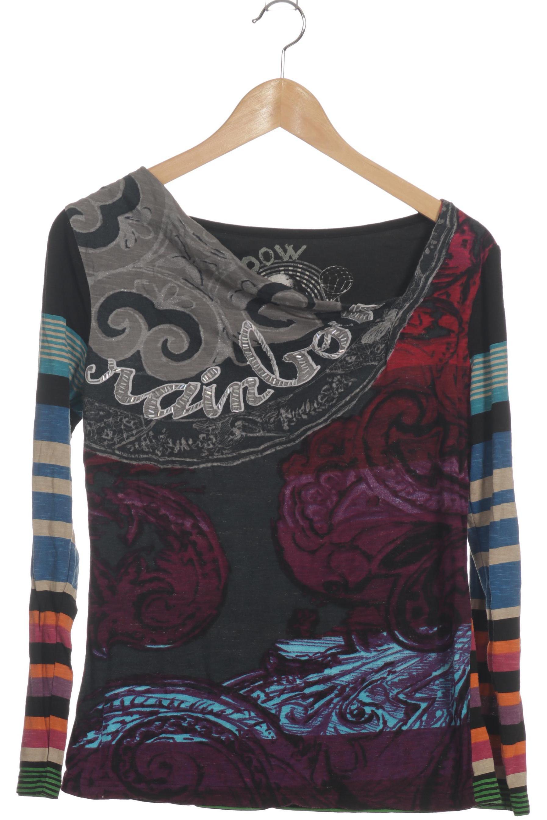 

Desigual Damen Langarmshirt, mehrfarbig, Gr.