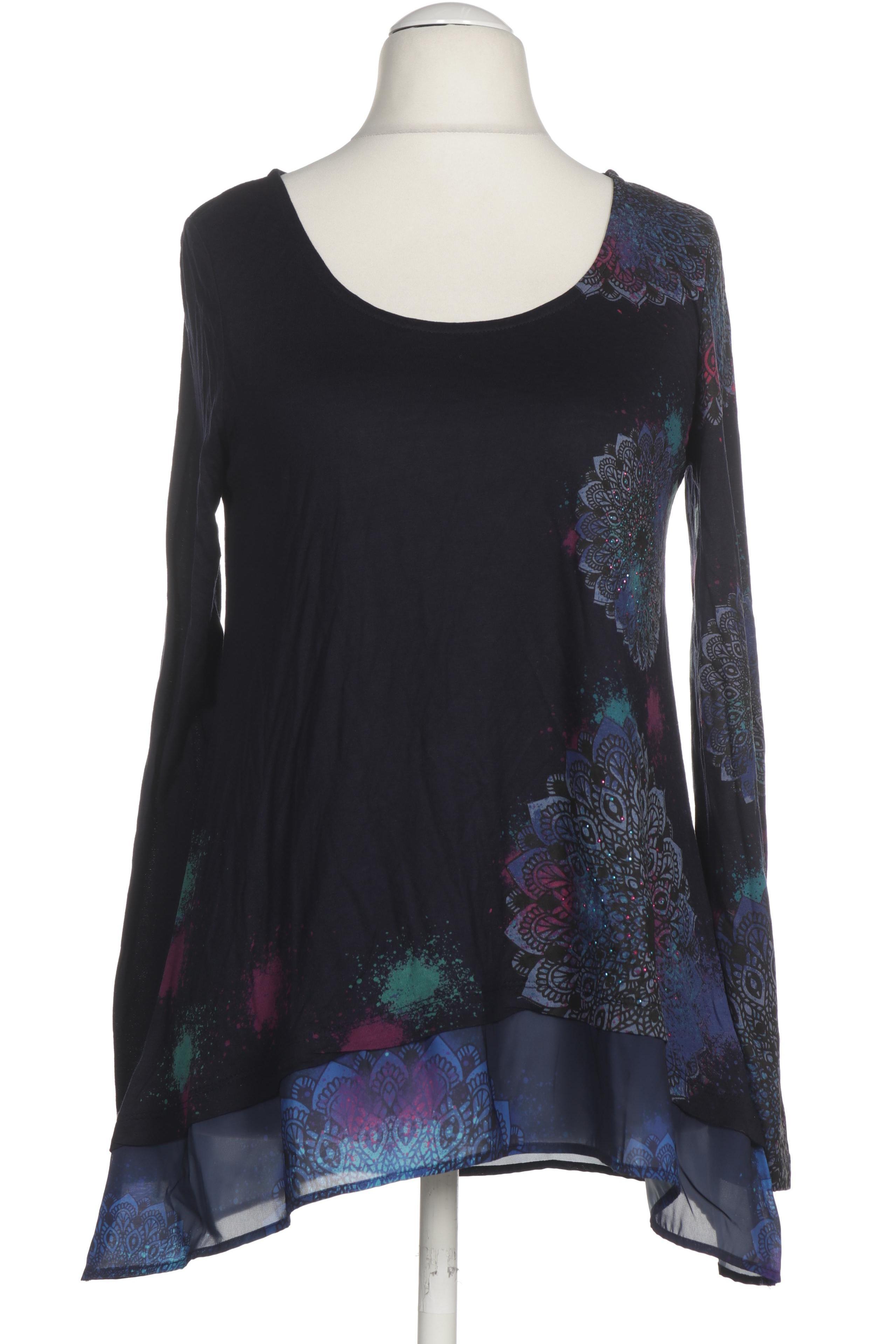 

Desigual Damen Langarmshirt, blau, Gr.