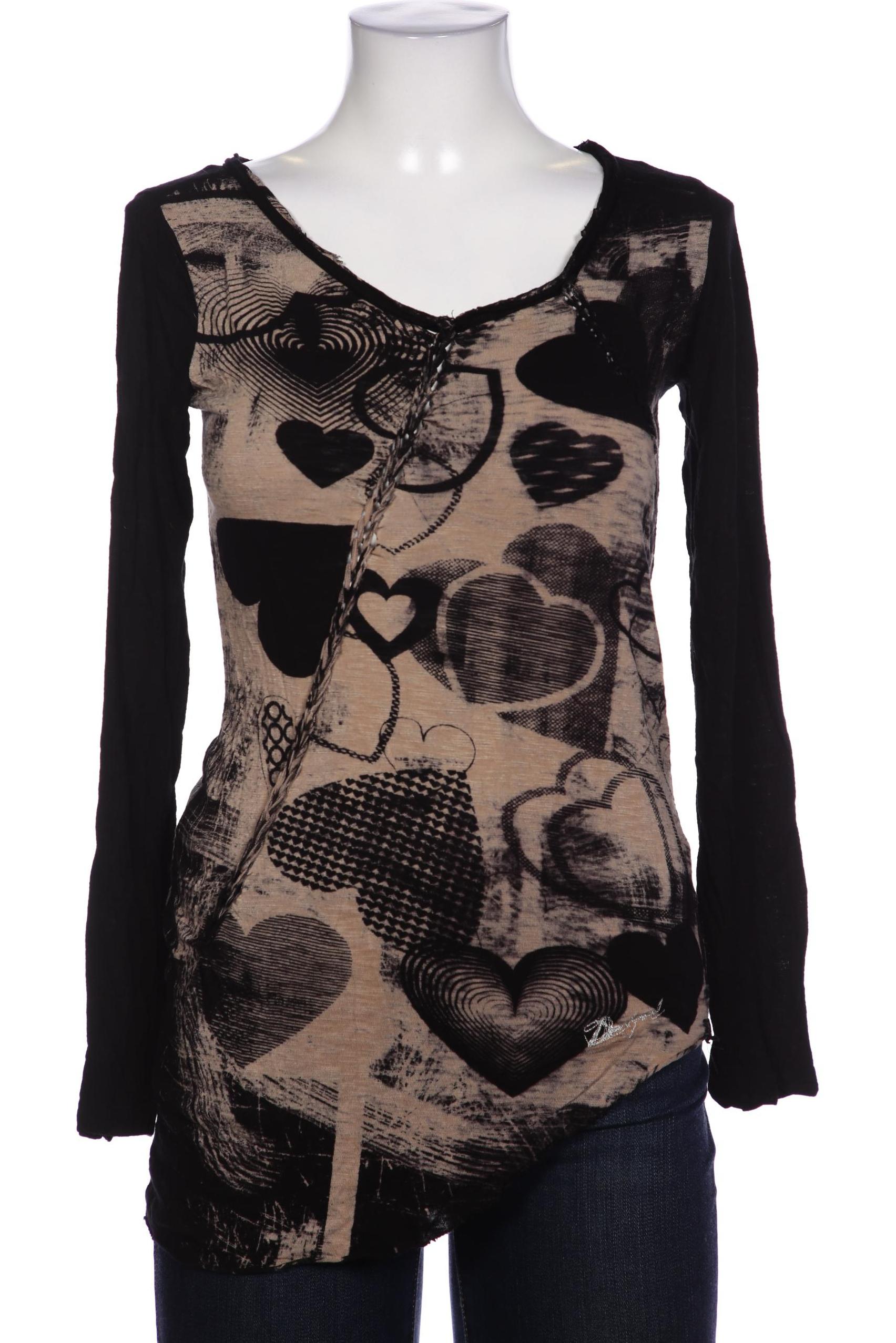 

Desigual Damen Langarmshirt, braun, Gr. 38