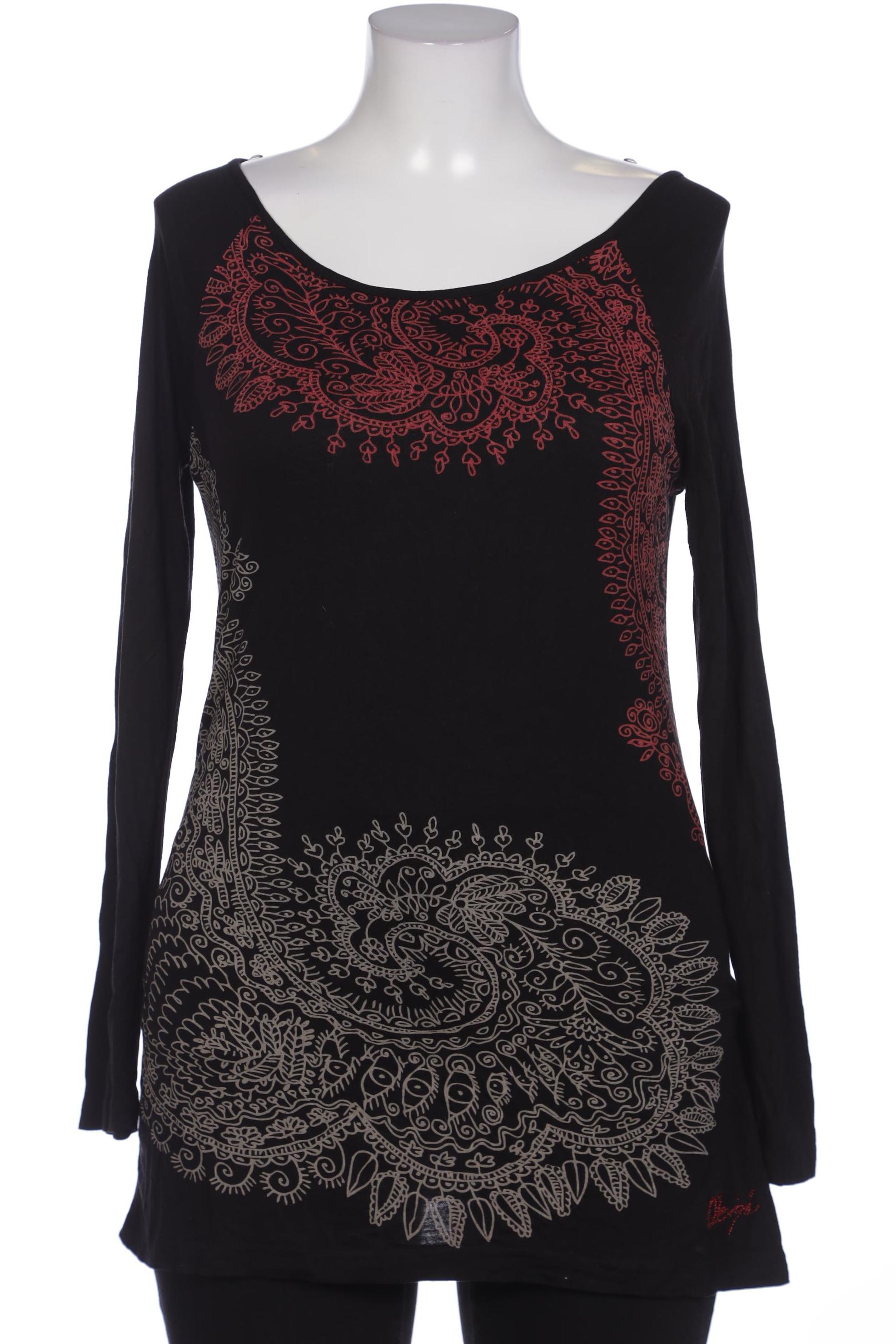 

Desigual Damen Langarmshirt, schwarz, Gr. 44