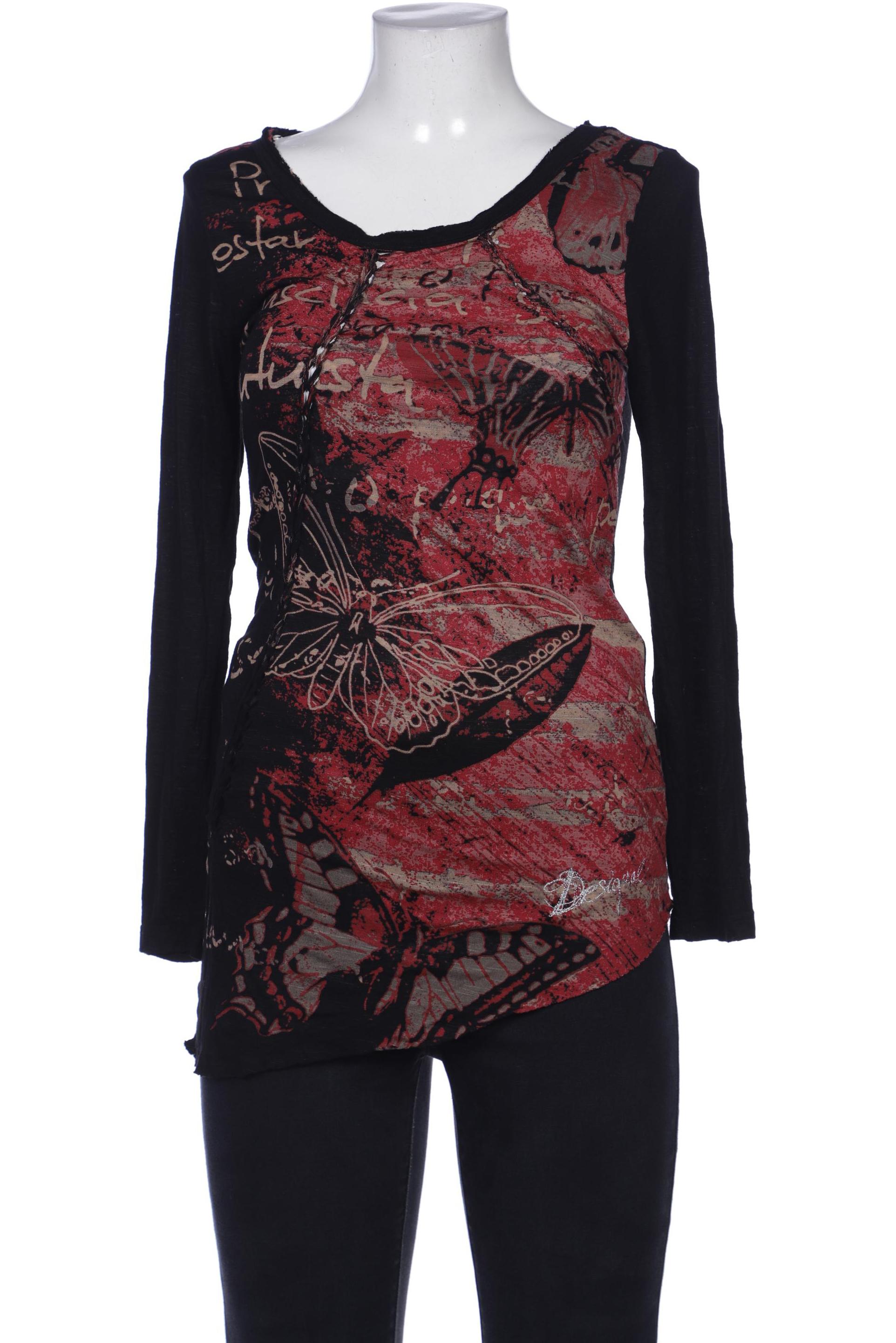 

Desigual Damen Langarmshirt, schwarz, Gr. 42