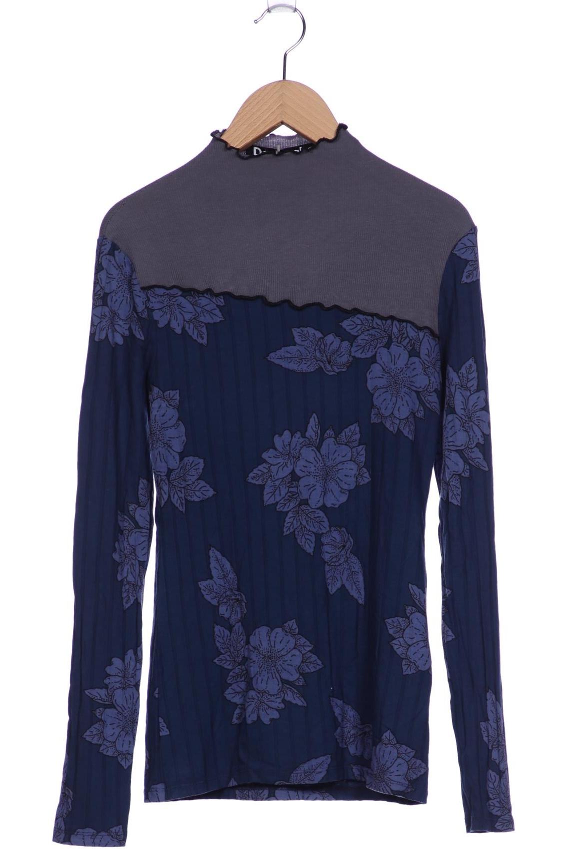 

Desigual Damen Langarmshirt, marineblau, Gr. 38