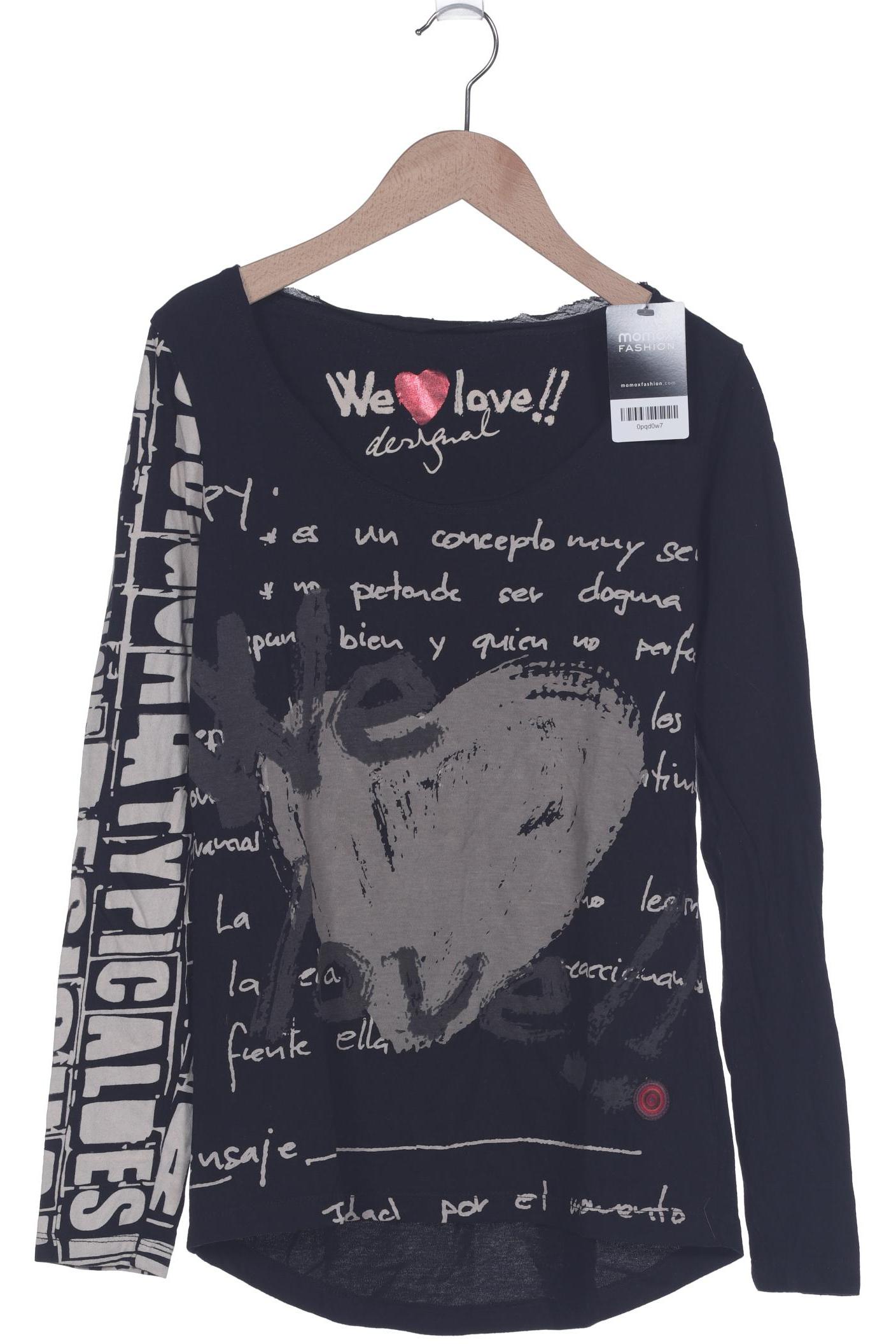 

Desigual Damen Langarmshirt, schwarz