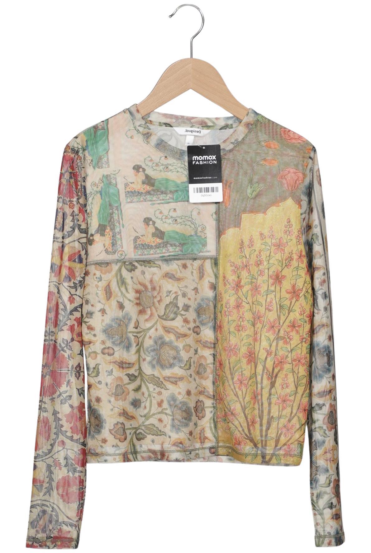 

Desigual Damen Langarmshirt, mehrfarbig, Gr. 36