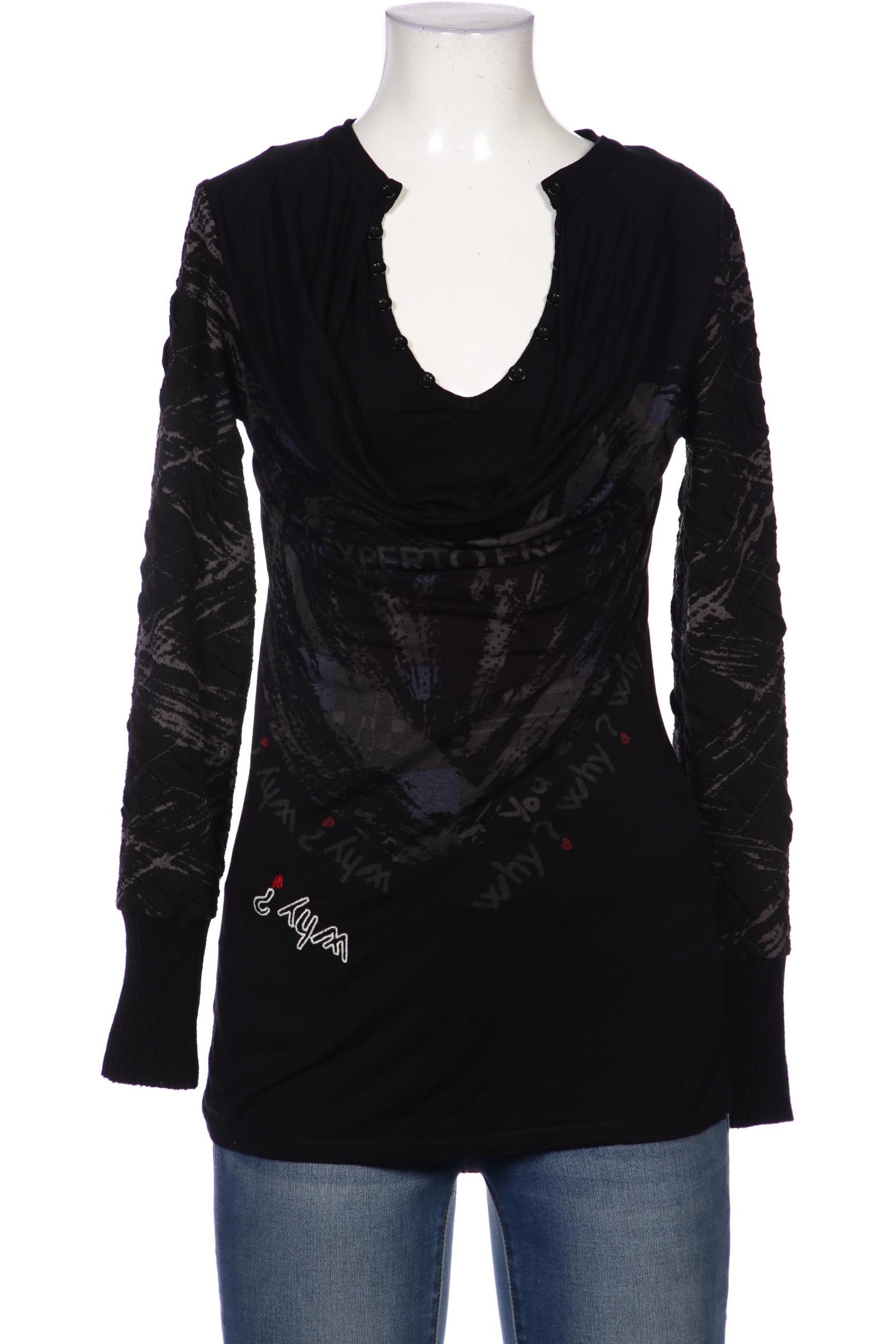 

Desigual Damen Langarmshirt, schwarz
