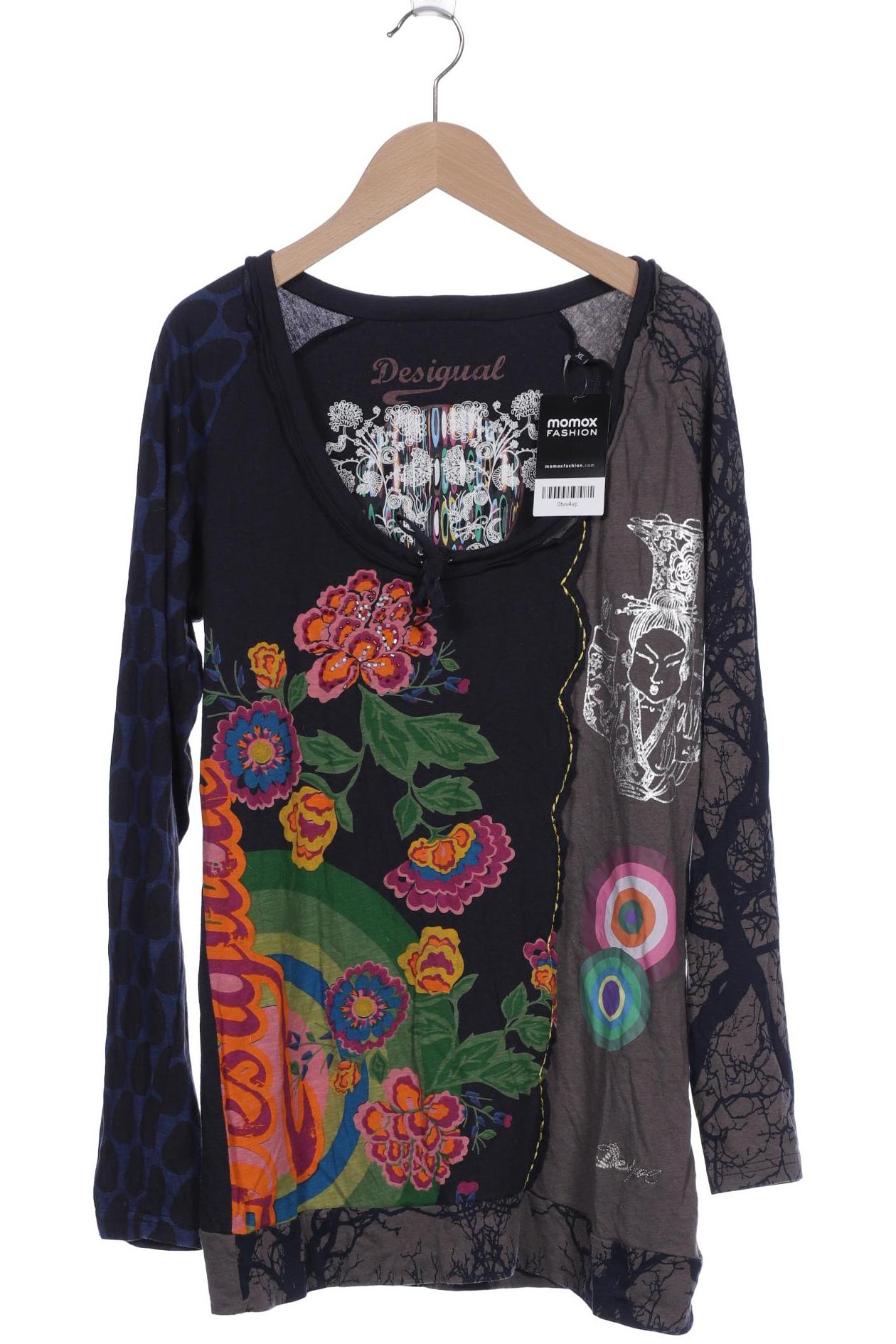 

Desigual Damen Langarmshirt, marineblau