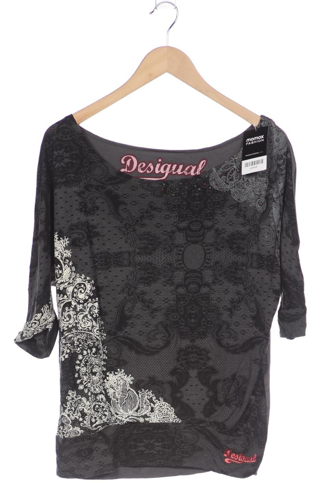 

Desigual Damen Langarmshirt, grau, Gr. 42