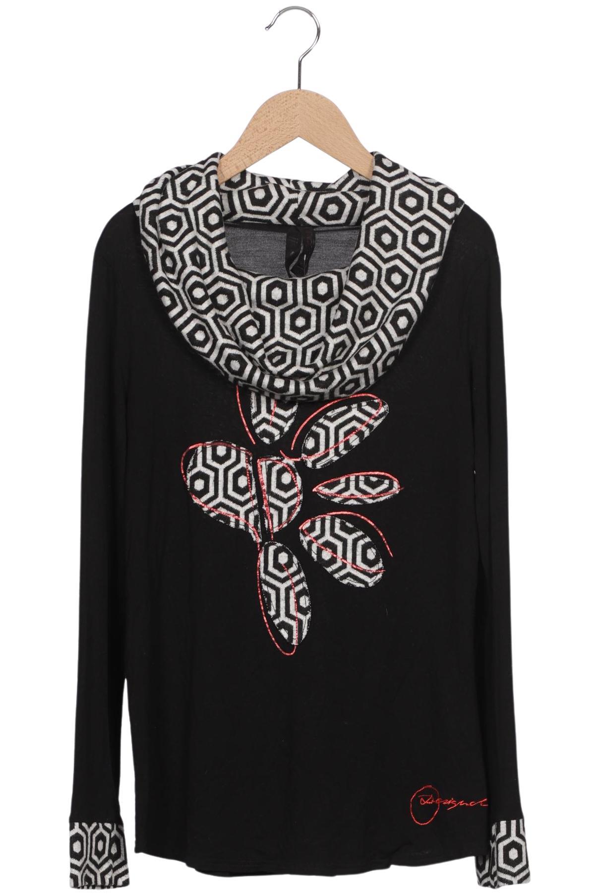 

Desigual Damen Langarmshirt, schwarz, Gr. 42