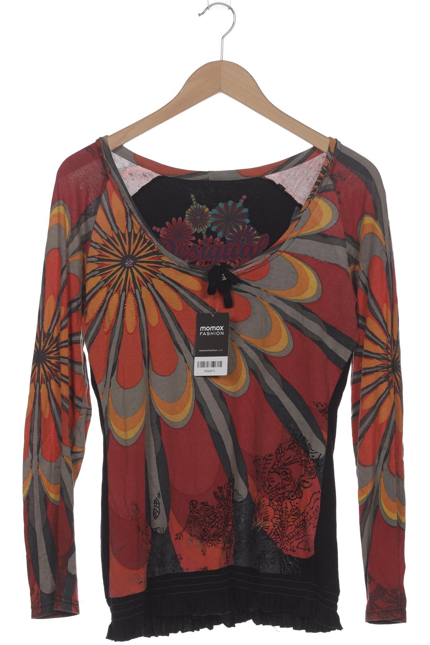 

Desigual Damen Langarmshirt, braun, Gr. 38