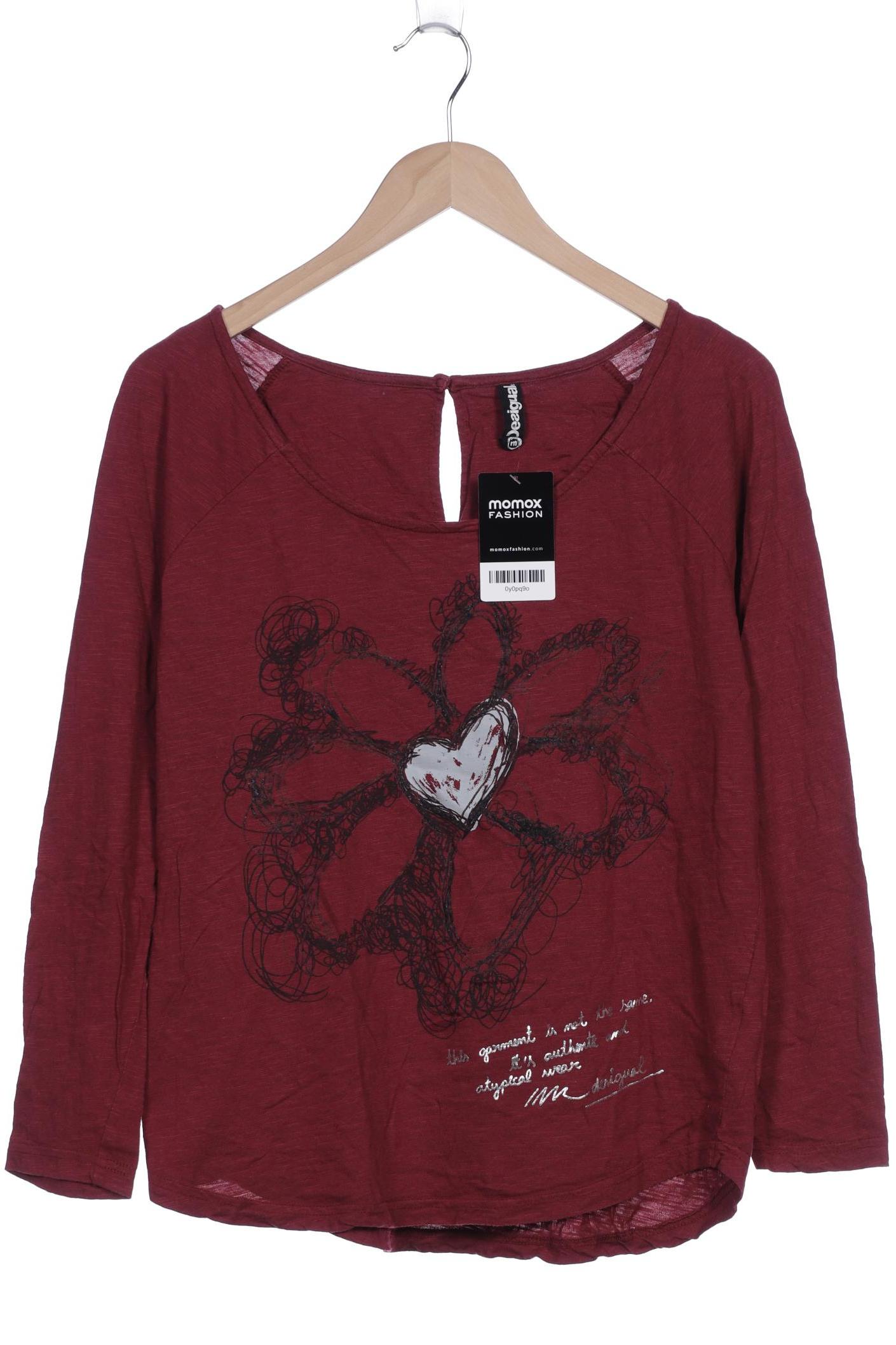 

Desigual Damen Langarmshirt, bordeaux