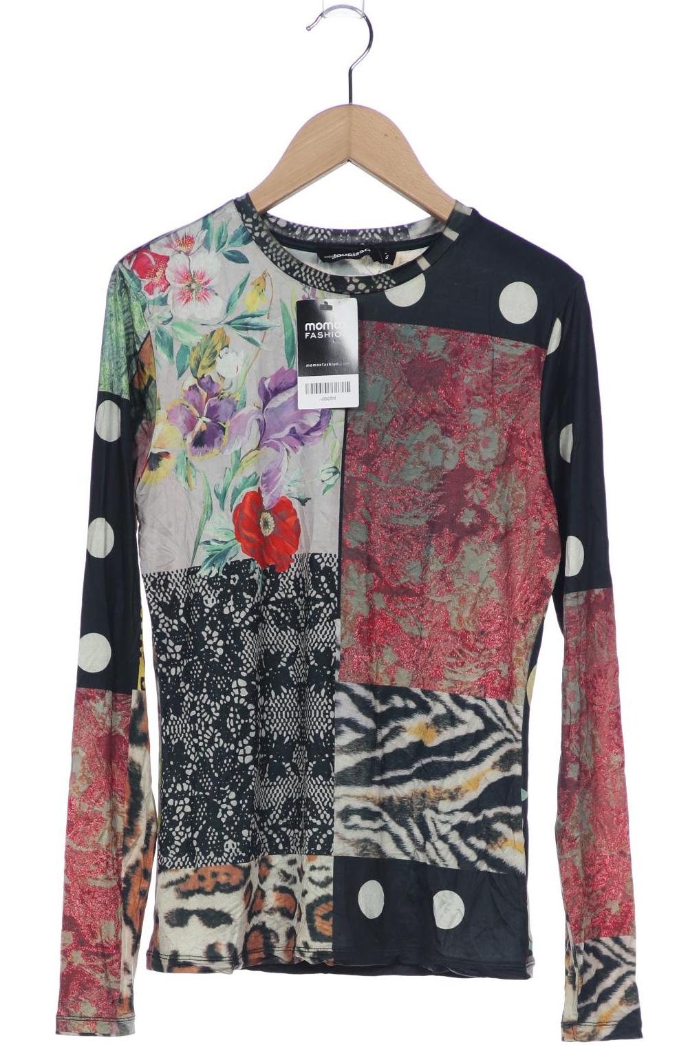 

Desigual Damen Langarmshirt, grün, Gr. 36