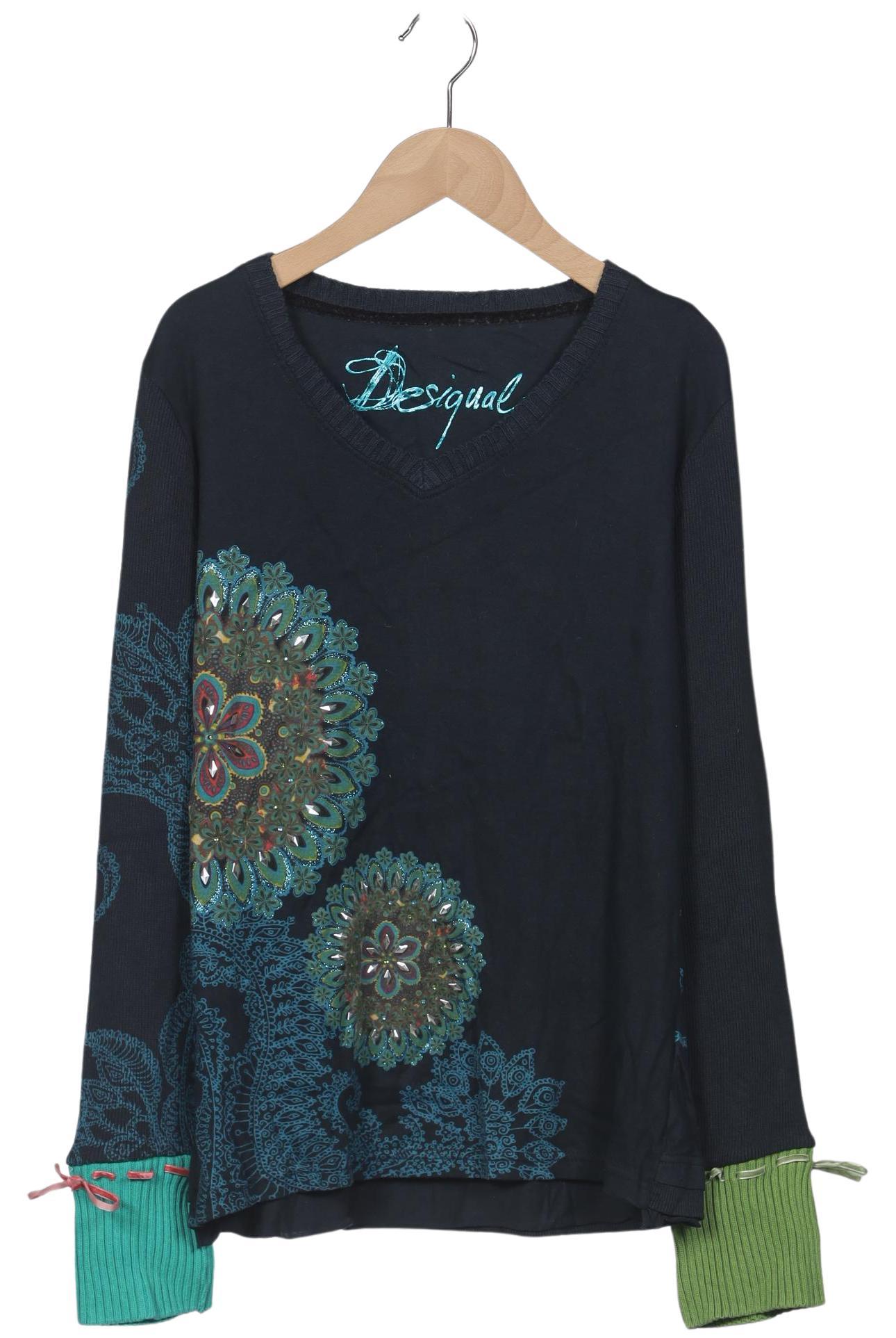 

Desigual Damen Langarmshirt, mehrfarbig, Gr. 46
