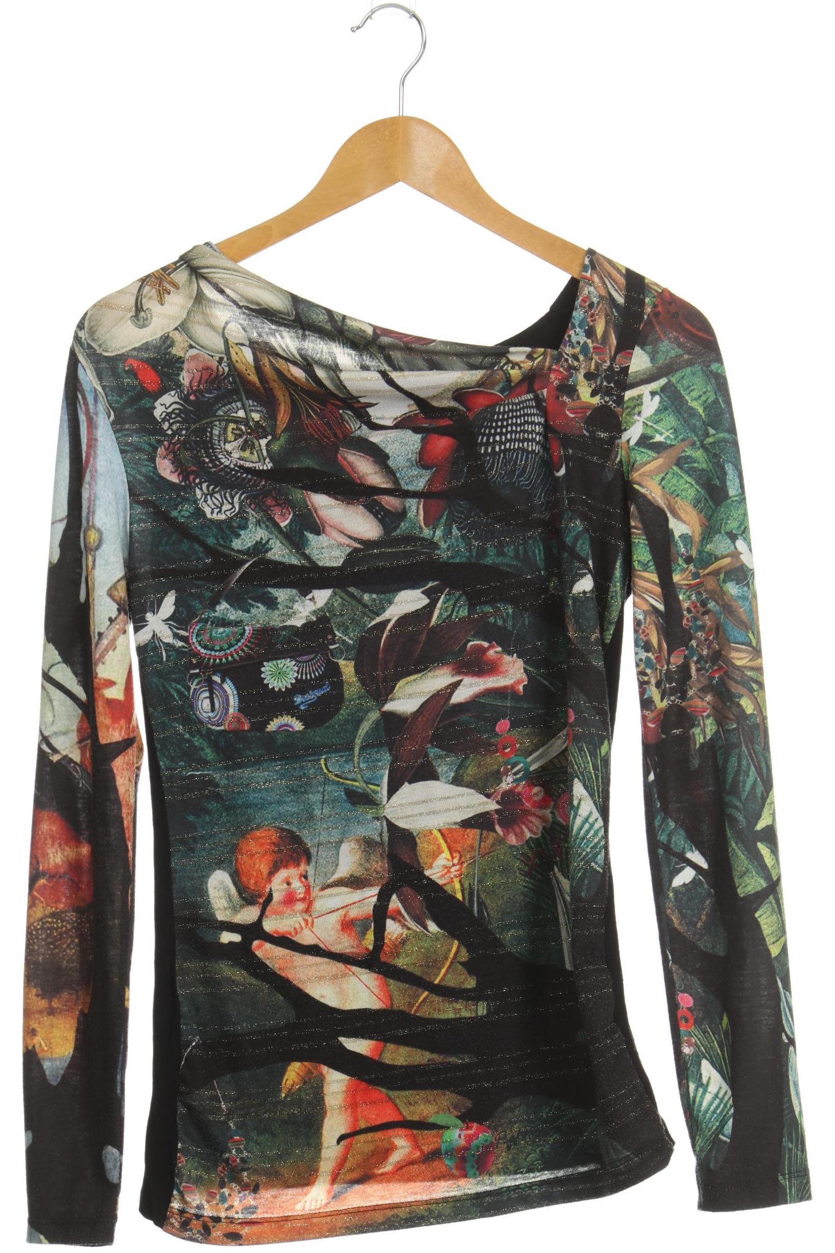 

Desigual Damen Langarmshirt, schwarz, Gr.