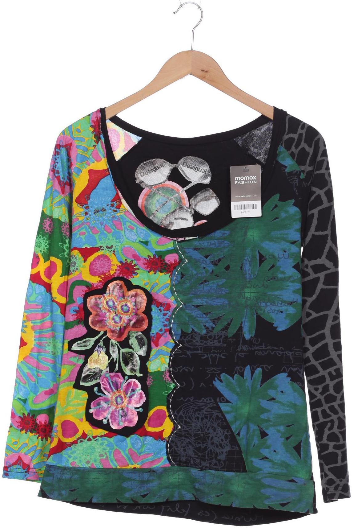 

Desigual Damen Langarmshirt, mehrfarbig, Gr. 42
