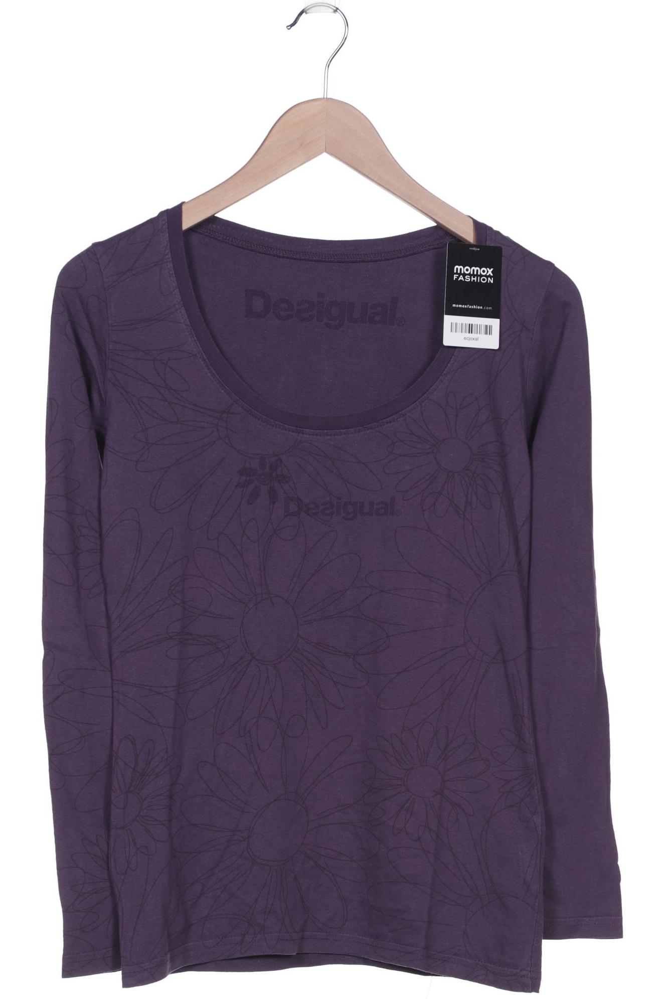 

Desigual Damen Langarmshirt, flieder, Gr. 38