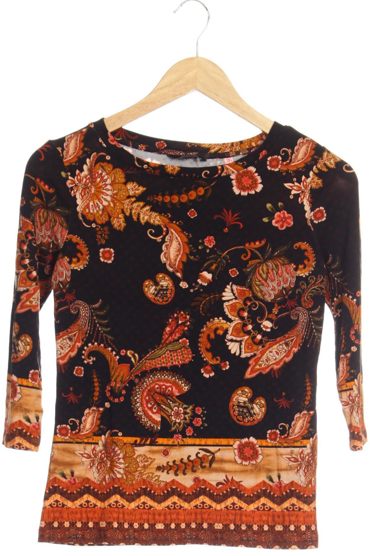 

Desigual Damen Langarmshirt, braun, Gr.