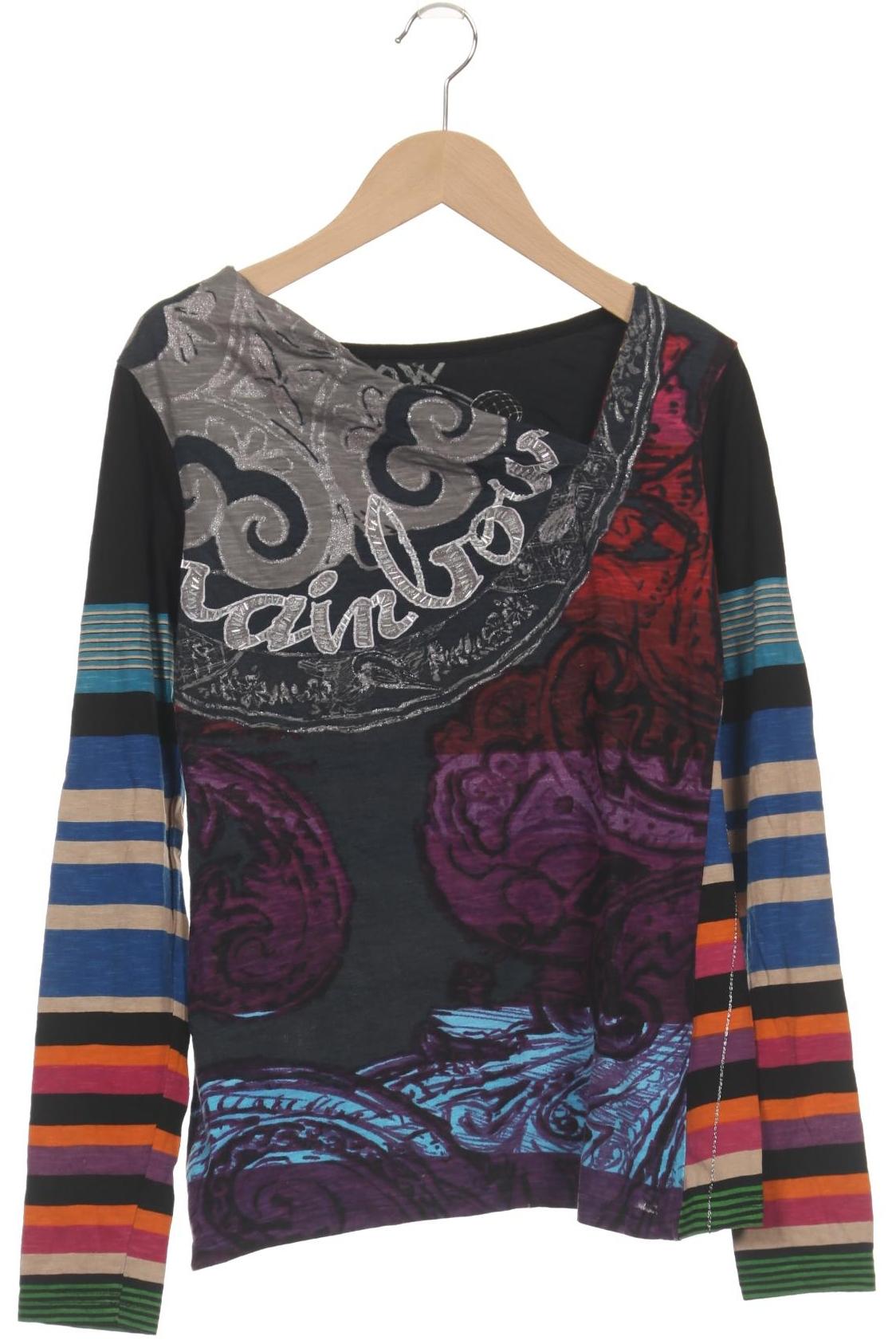 

Desigual Damen Langarmshirt, mehrfarbig, Gr. 36