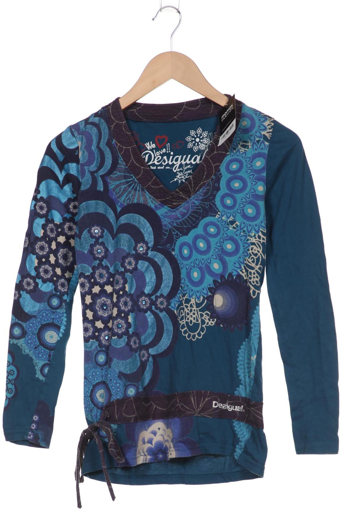 

Desigual Damen Langarmshirt, mehrfarbig, Gr. 36