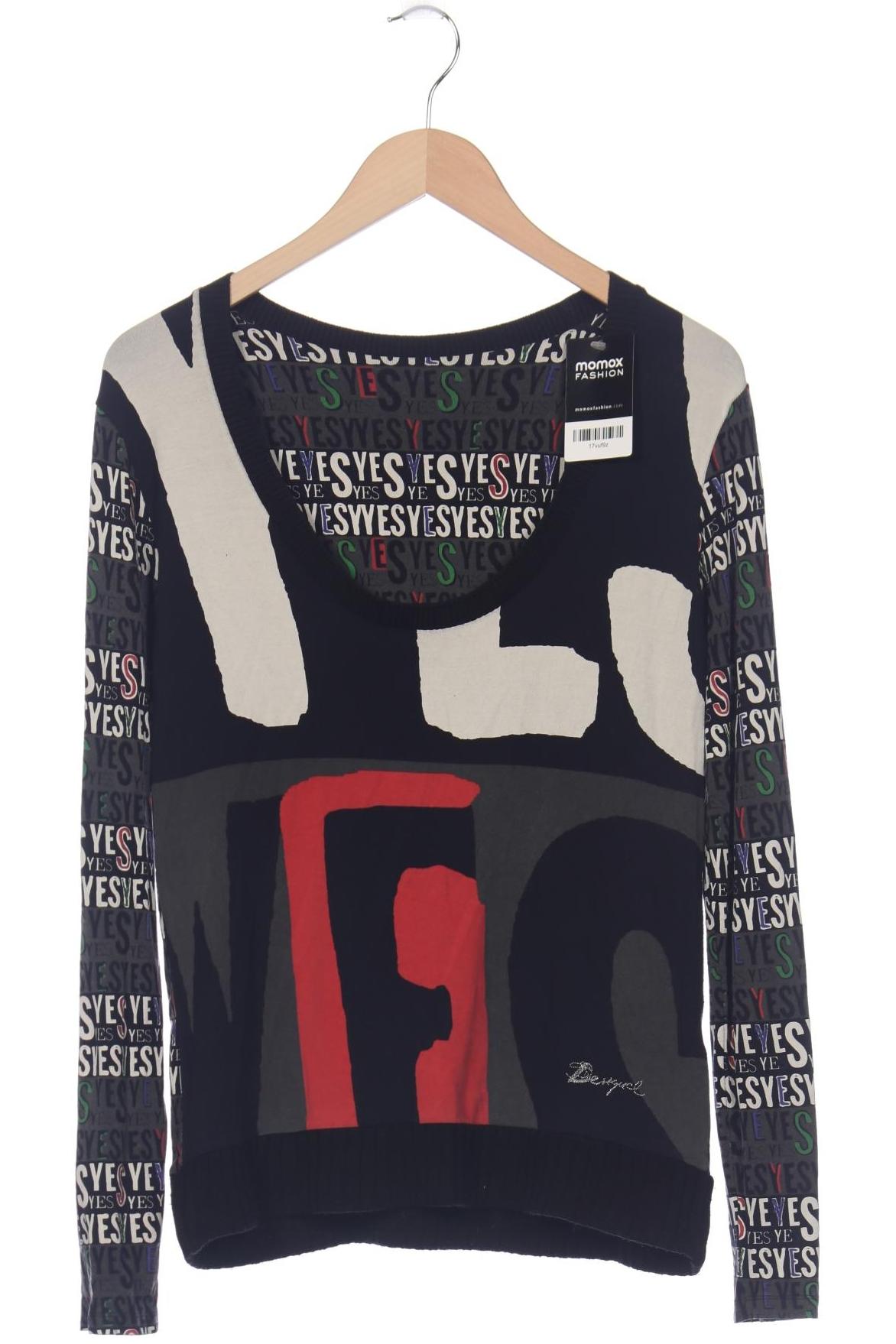 

Desigual Damen Langarmshirt, grau, Gr. 42