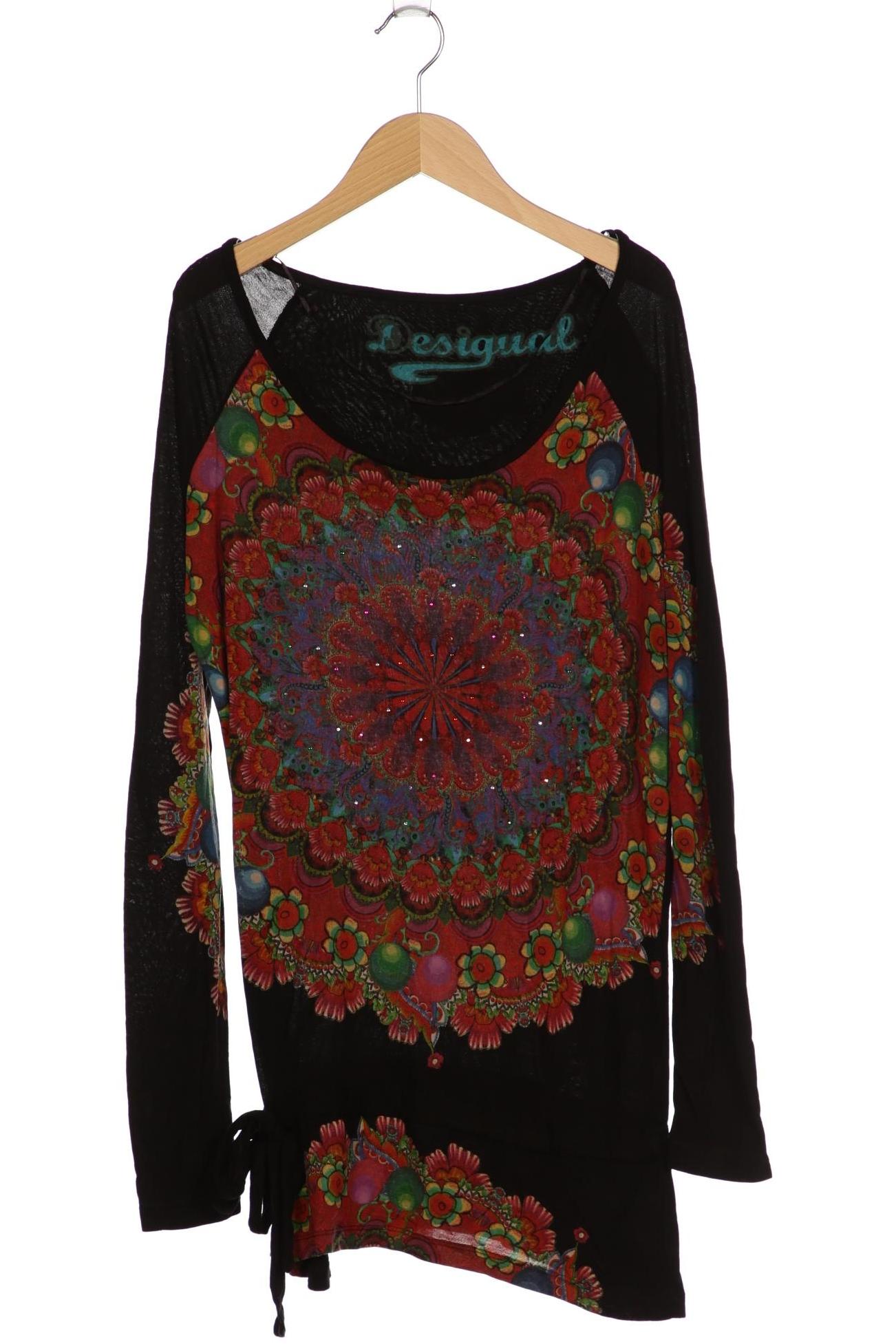 

Desigual Damen Langarmshirt, schwarz, Gr. 38