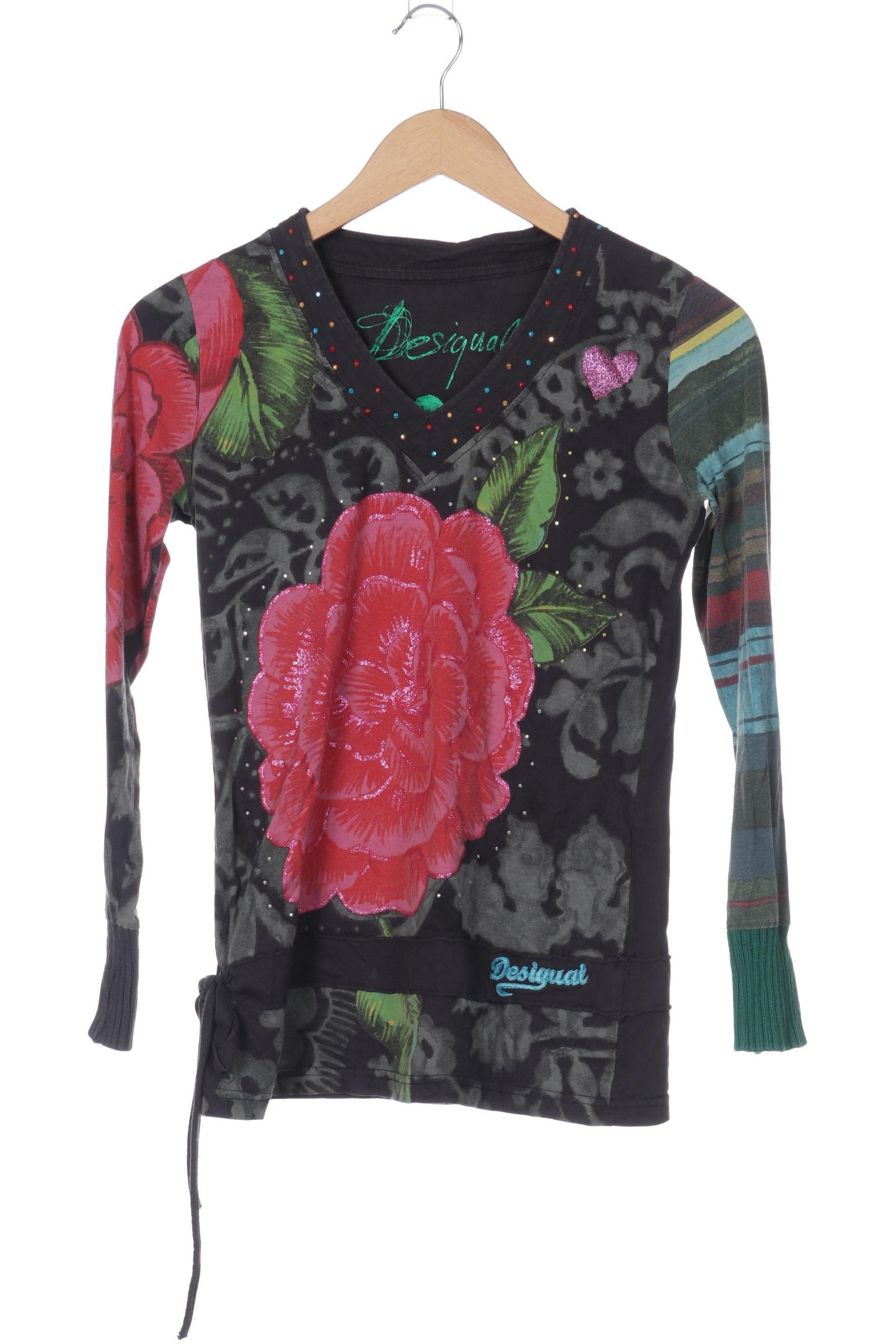 

Desigual Damen Langarmshirt, grau, Gr.
