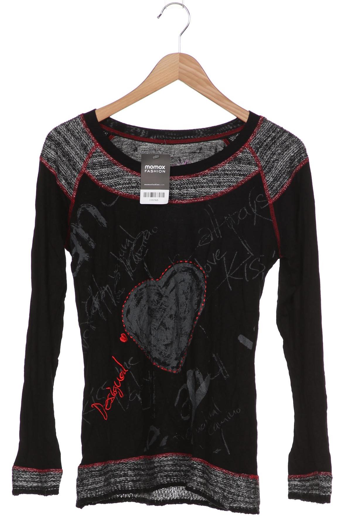 

Desigual Damen Langarmshirt, schwarz