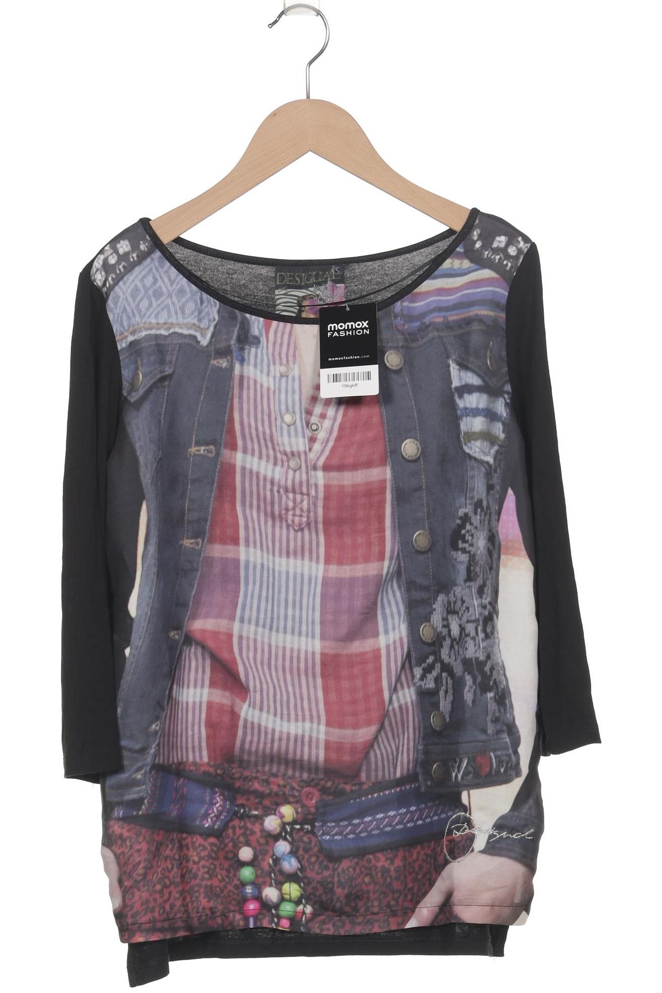 

Desigual Damen Langarmshirt, schwarz, Gr. 36