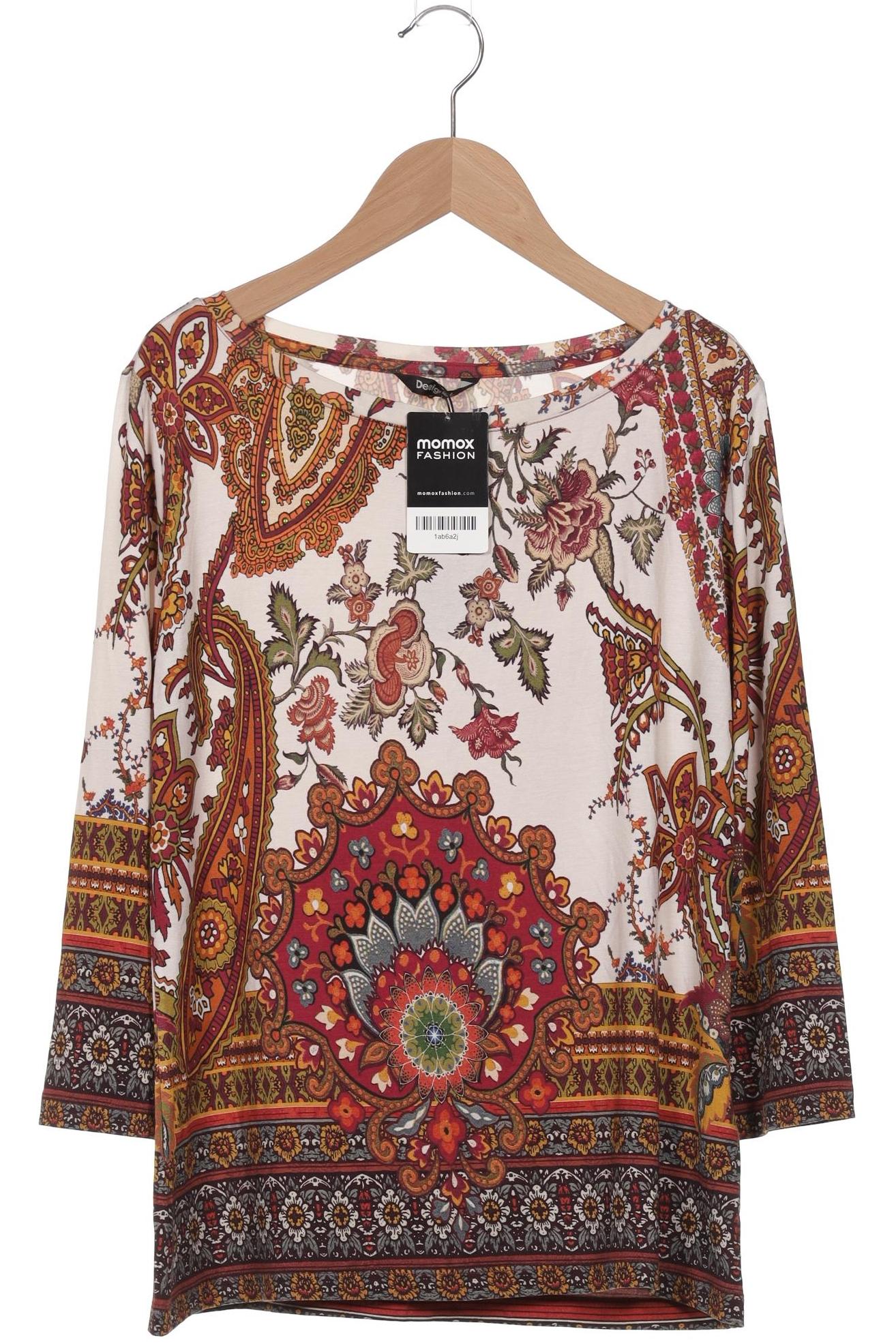 

Desigual Damen Langarmshirt, mehrfarbig, Gr. 42