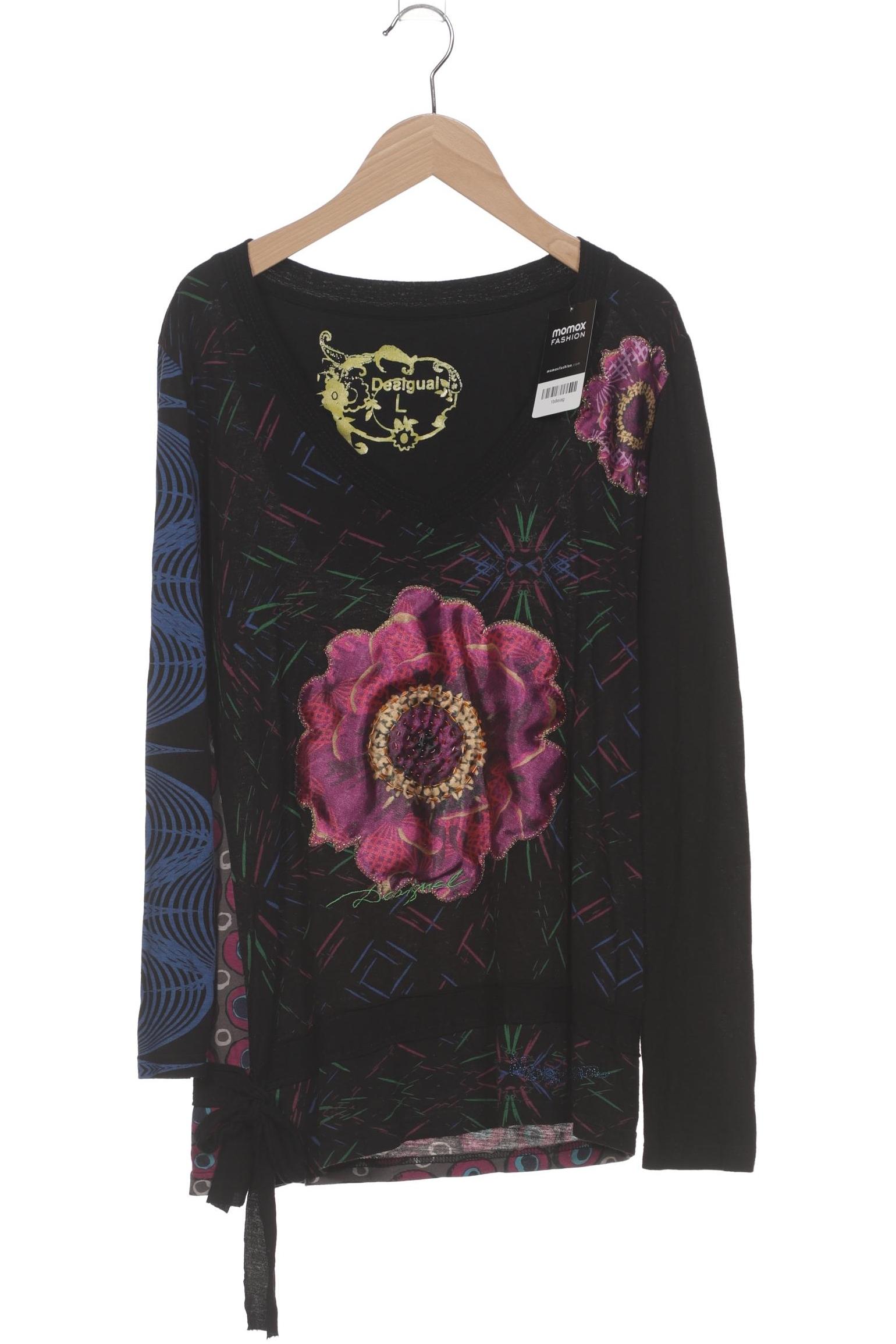 

Desigual Damen Langarmshirt, schwarz, Gr. 42