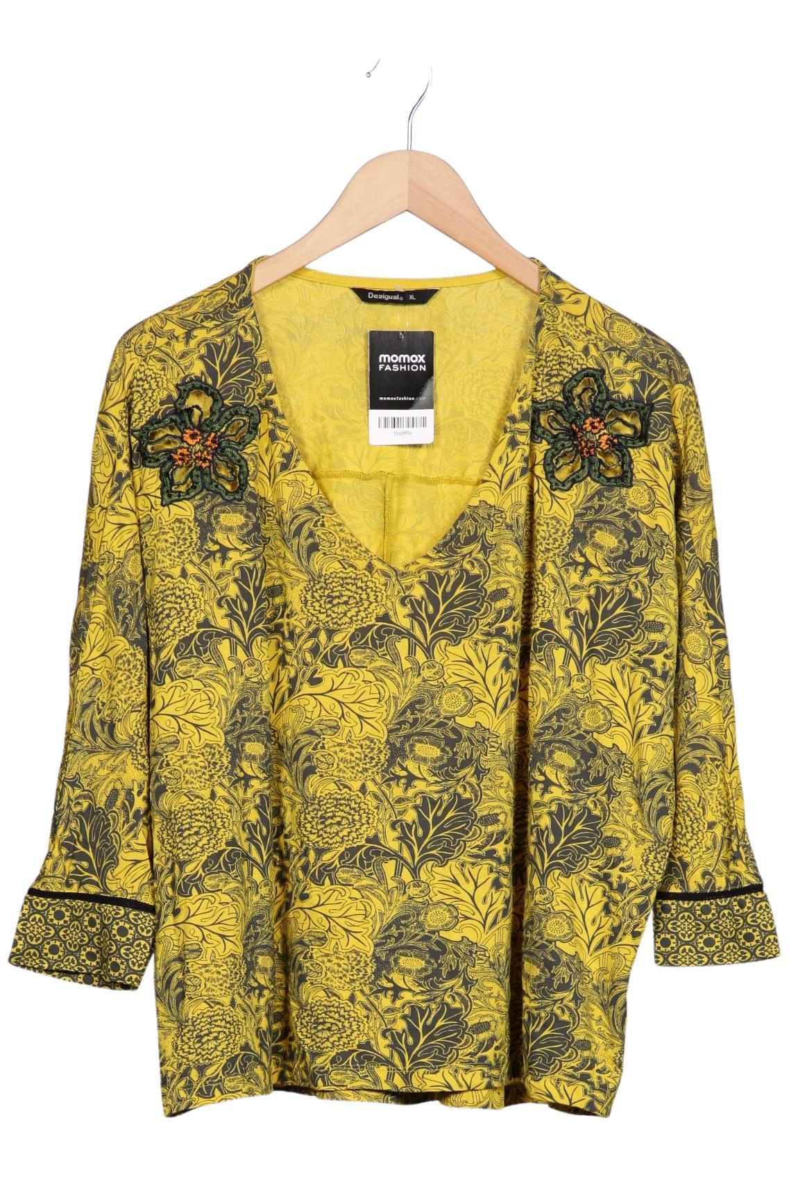 

Desigual Damen Langarmshirt, gelb, Gr. 44
